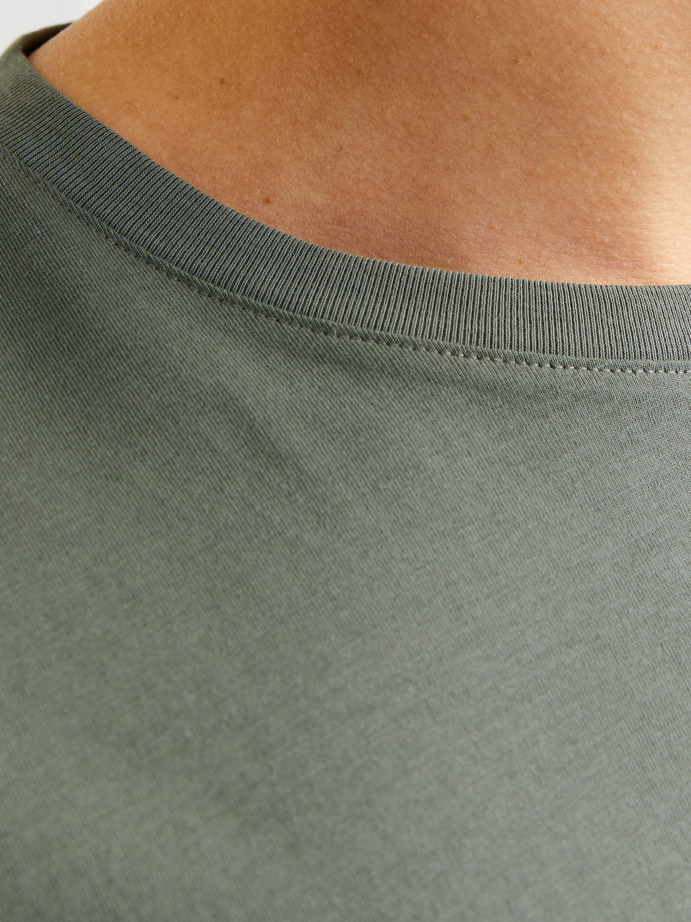Jack & Jones Rundhalsshirt »JJEORGANIC BASIC TEE SS O-NECK NOOS«, mit Rundhalsausschnitt