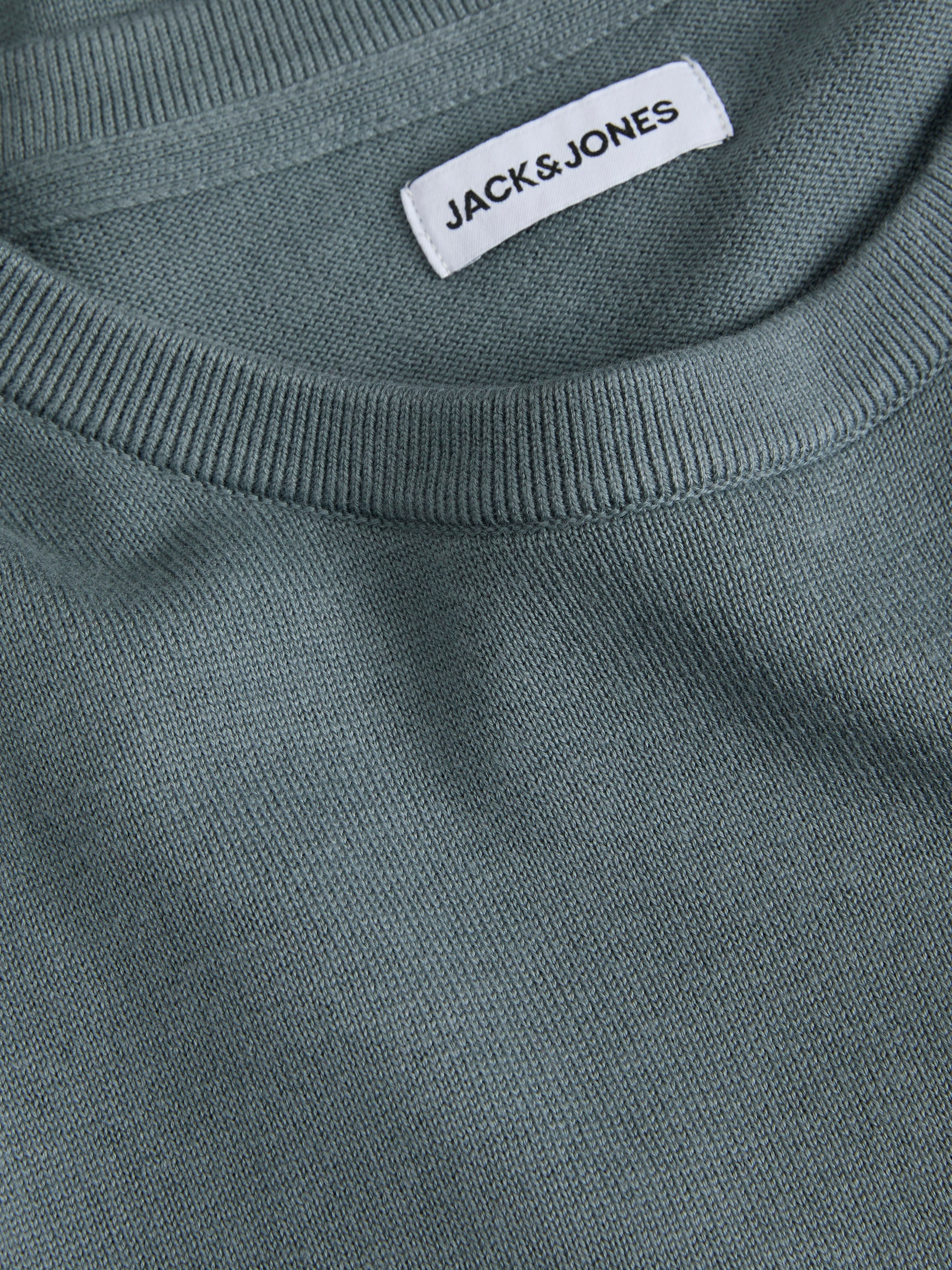 Jack & Jones Rundhalspullover »JJEBASIC KNIT CREW NECK NOOS«, mit Rundhalsausschnitt