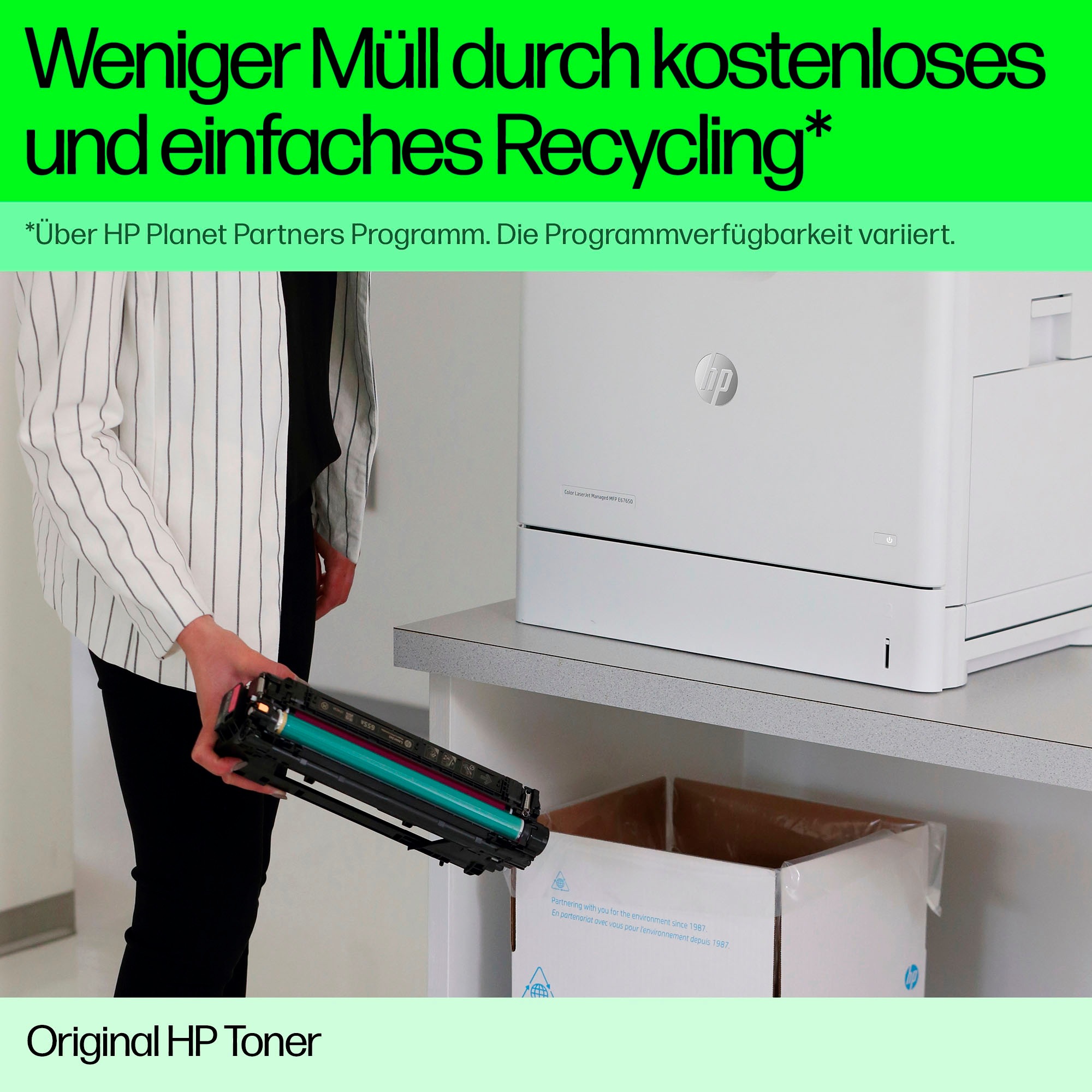 HP Tonerkartusche »HP original  Toner 312 Größe A+X  Farben: B/C/M/Y«