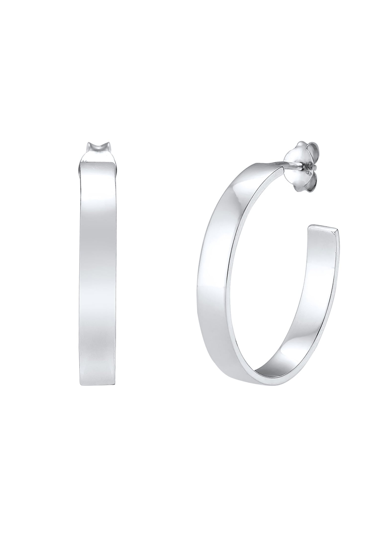 Elli Paar Creolen »Ohrringe Creolen Ohrstecker 925 Sterling Silber«