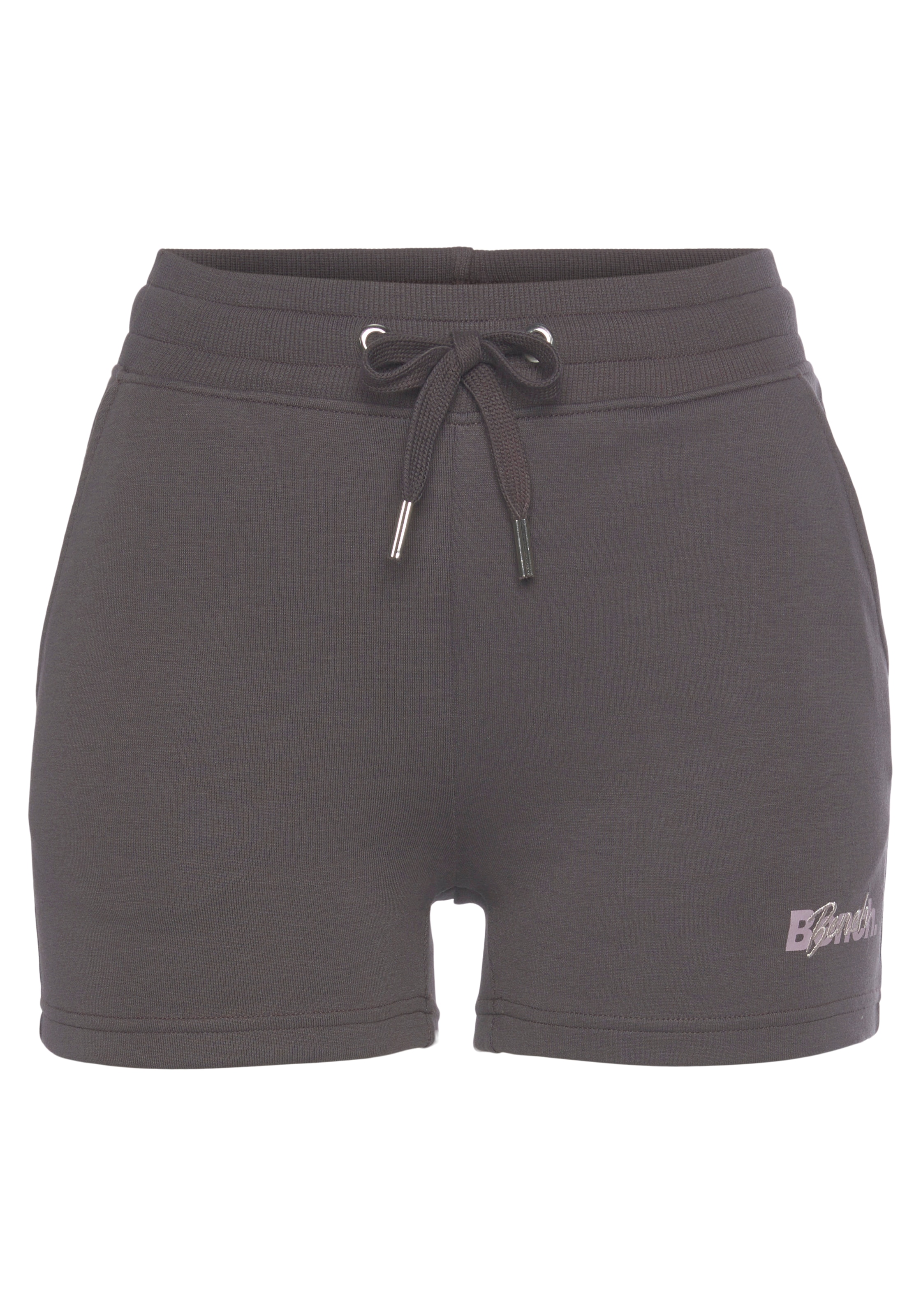 Bench. Loungewear Shorts  mit Logodruck und Stickerei
