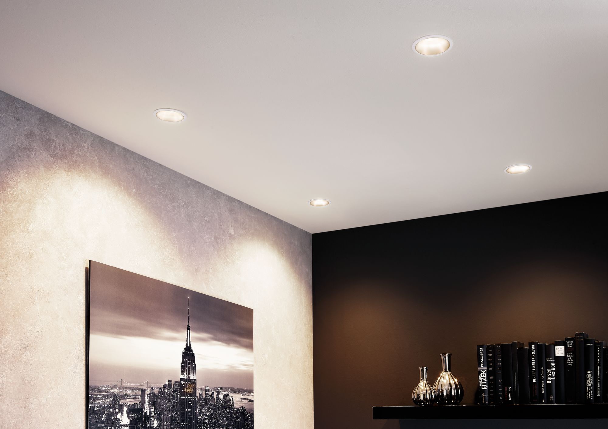 Paulmann LED Einbauleuchte »Cole«, 3 flammig, Deckenspots, 3er Set