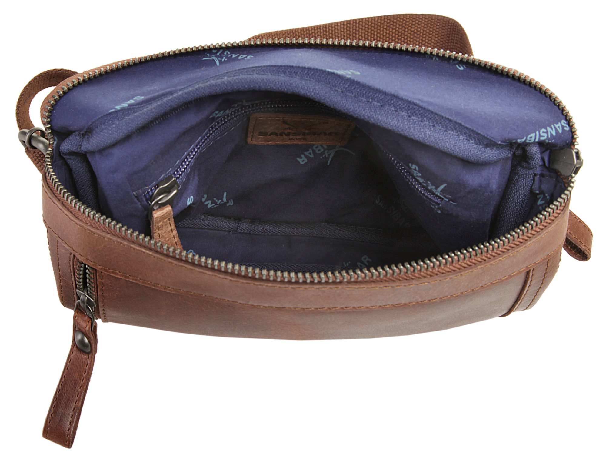 Sansibar Gürteltasche echt Leder