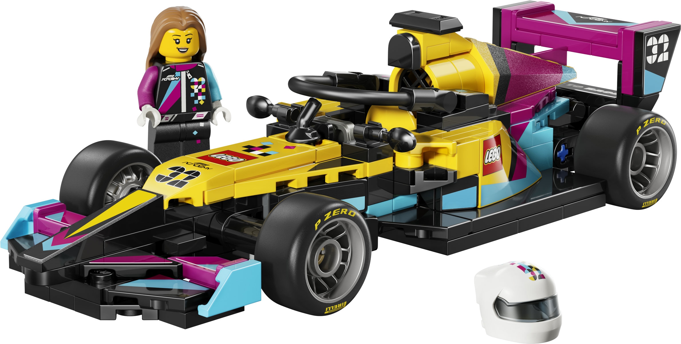 LEGO® Konstruktionsspielsteine »F1 ACADEMY LEGO Rennwagen (77258), LEGO Speed Champions«