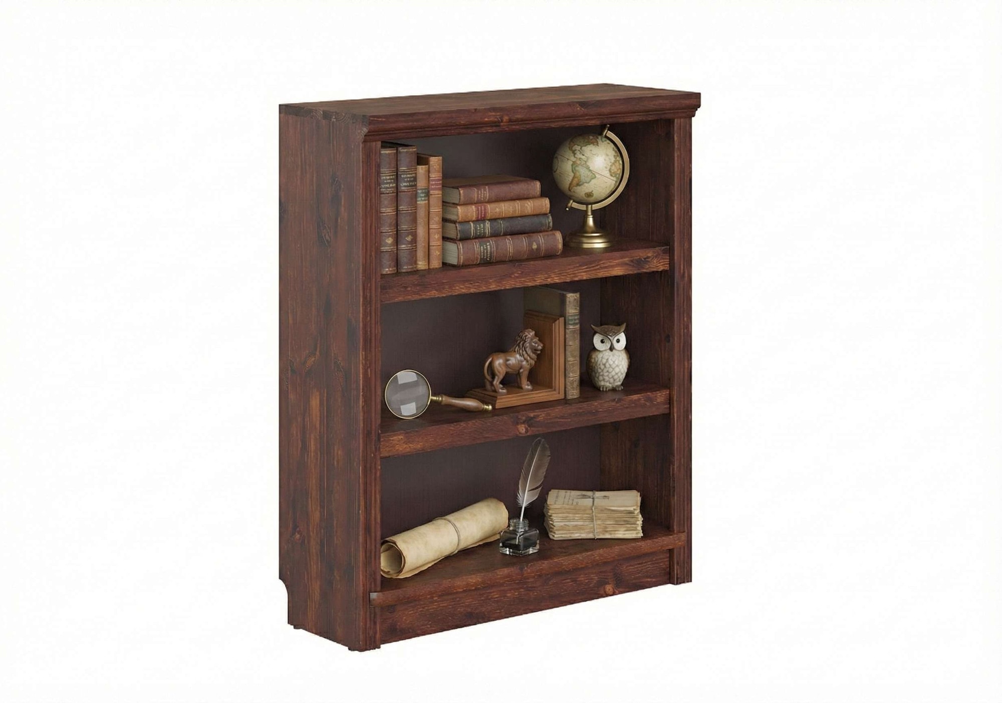 OTTO home Standregal »Soeren Regal Bücherregal B/T/H: 80/29/97 cm« massive Kiefer, FSC®-zertifiziert
