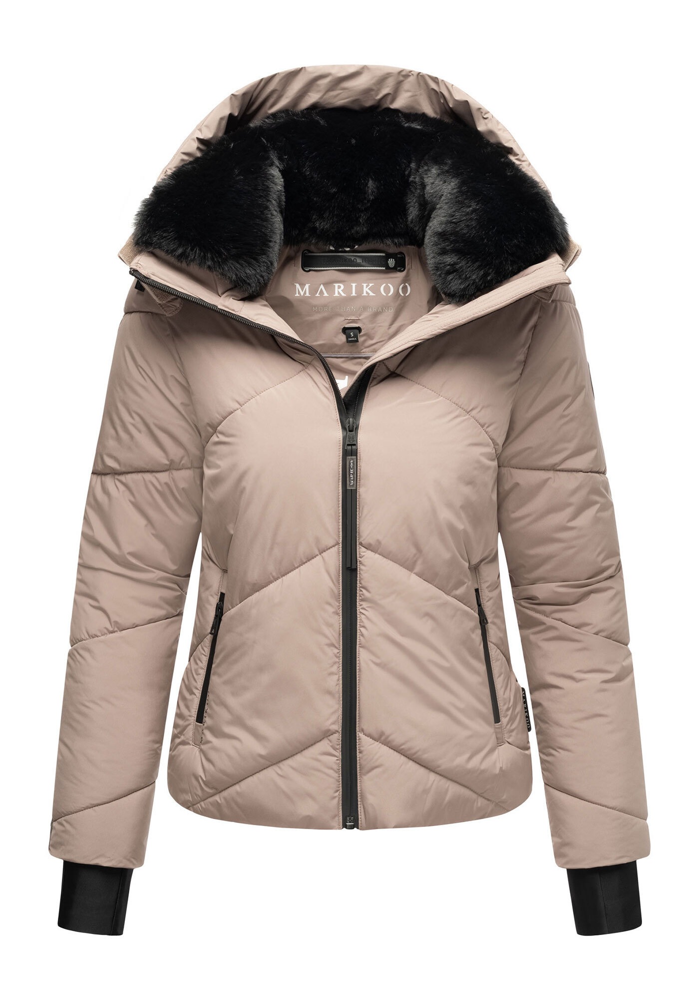 Marikoo Winterjacke »Marikoo Simaraa kurze Damen Winter Steppjacke N007«
