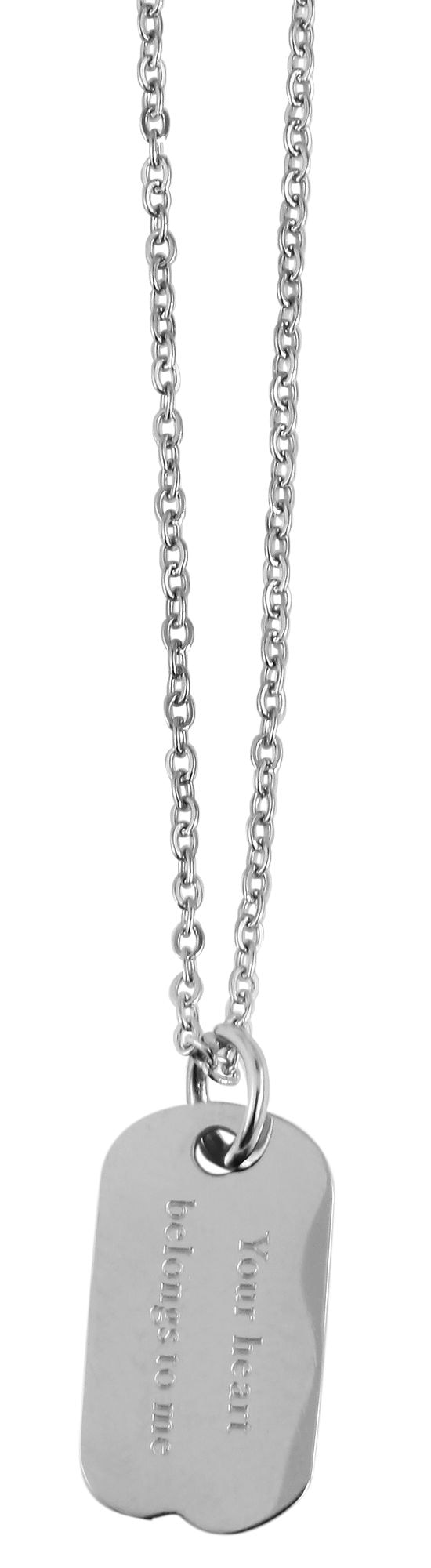 Adelia´s Kette ohne Anhänger »Unisex Halskette mit Anhänger ¿ aus Edelstahl«