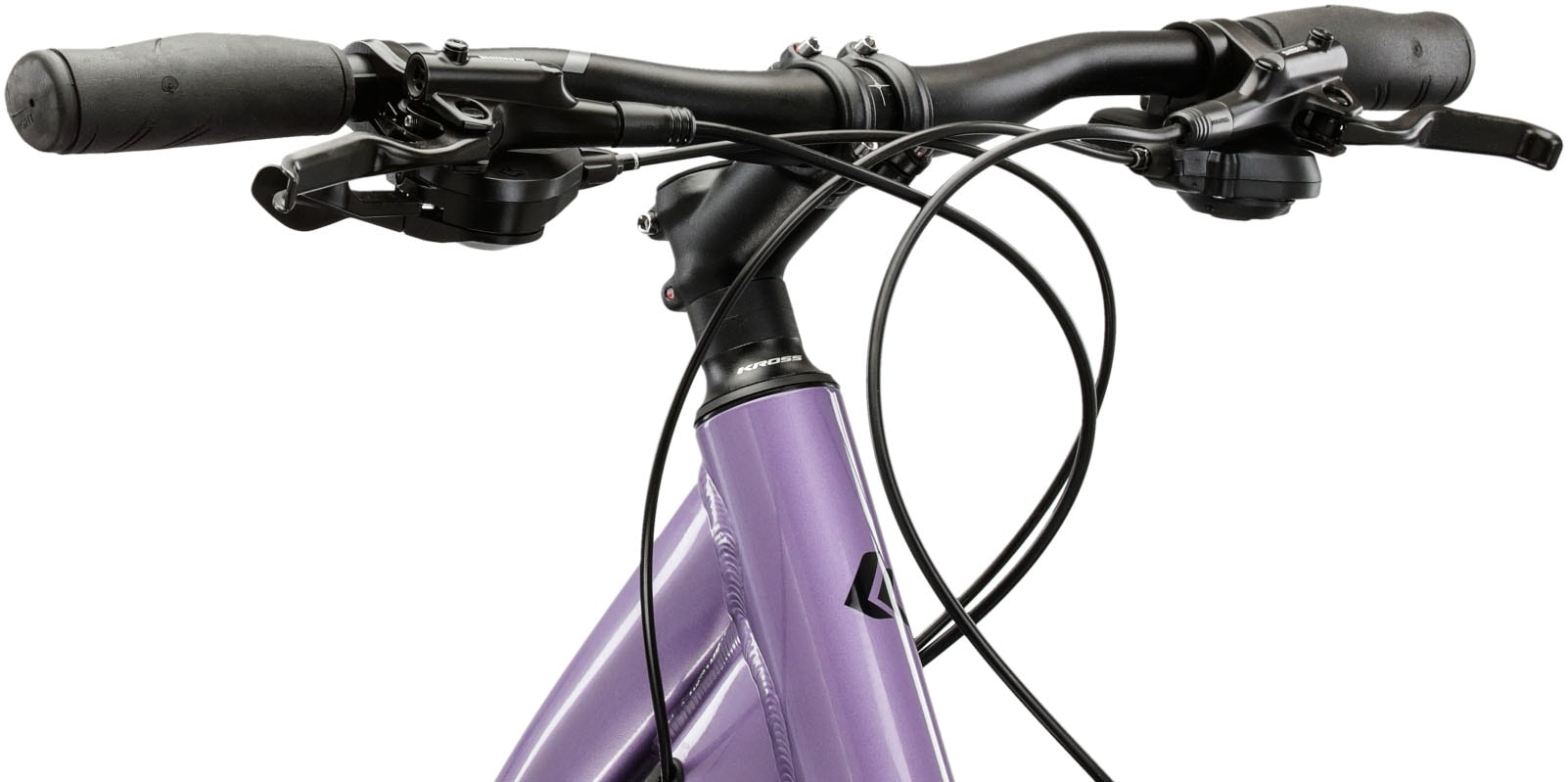 Kross Crossrad »Crossrad Evado 5.0 lila 18 Gänge«, 18 Gang, Shimano, CUES U3020 Schaltwerk, Kettenschaltung