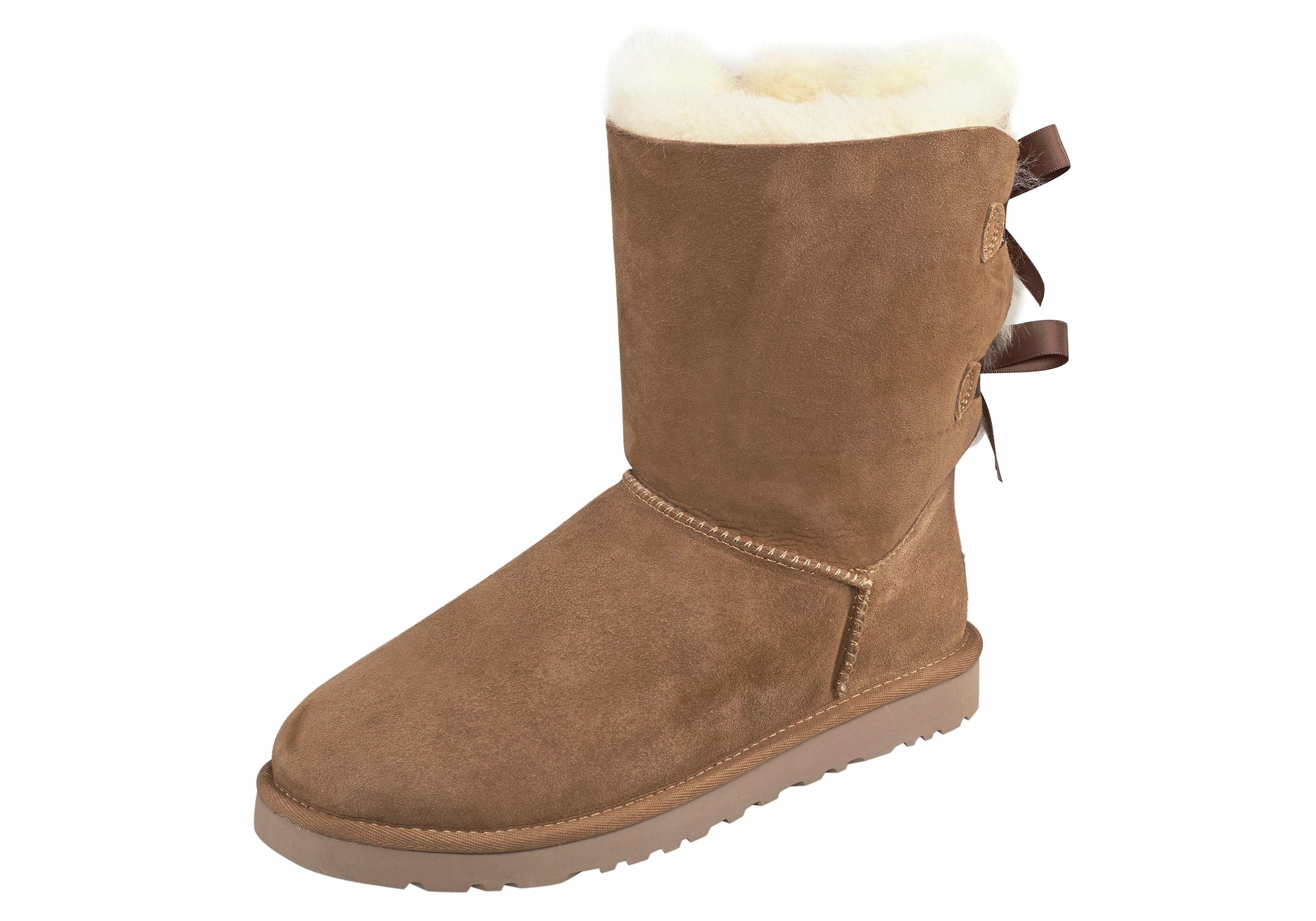 UGG Schlupfboots »Bailey Bow 2«, mit Satinschleifen hinten am Schaft