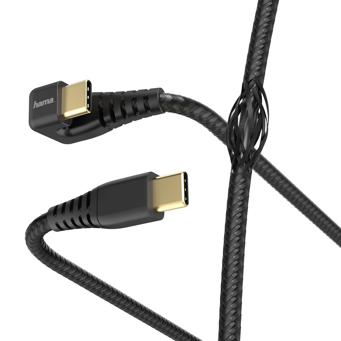 Lade-/Datenkabel "Gamer", USB-C - USB-C, 1,5 m, Schwa »USB-Kabel«