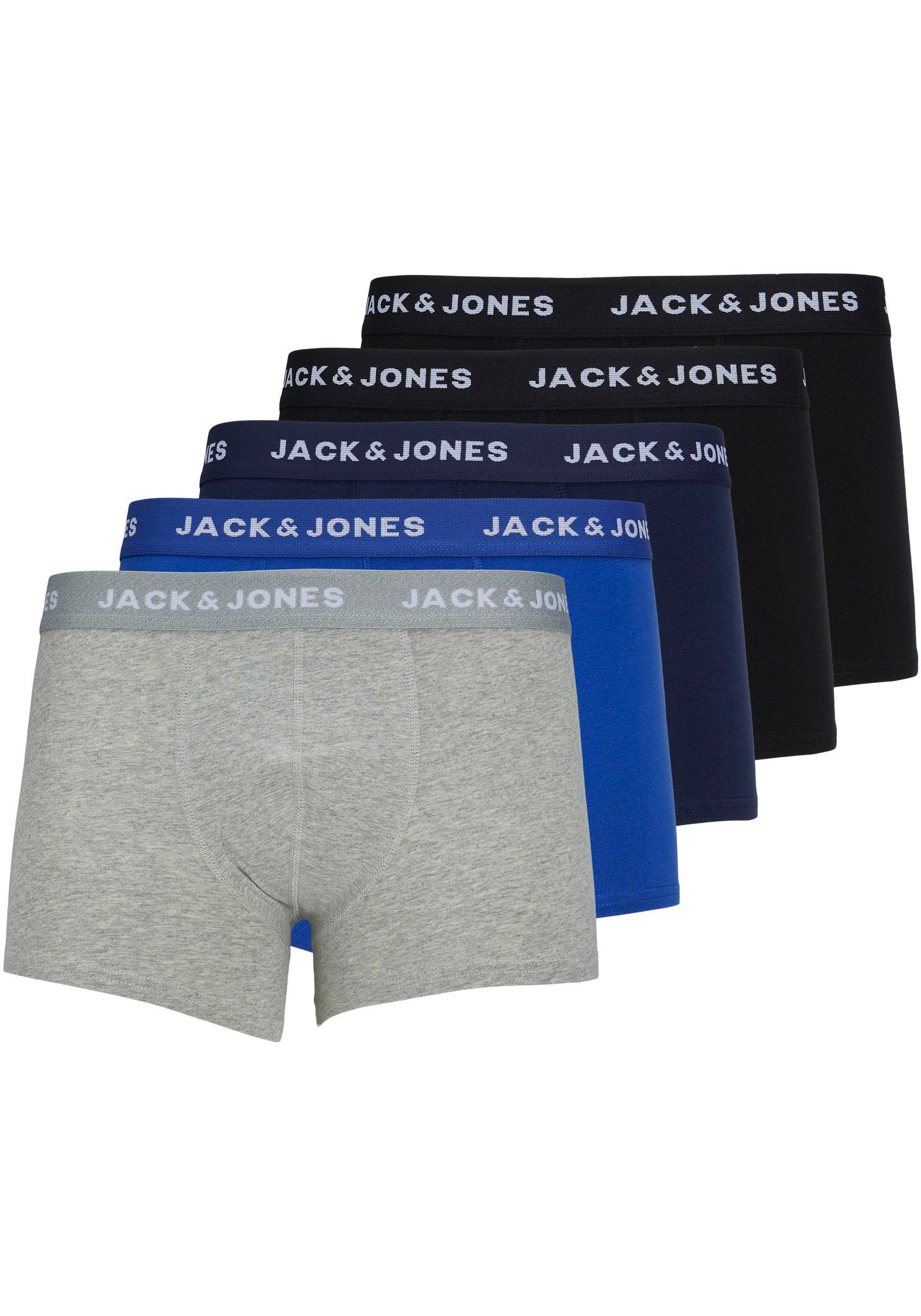 Trunk »JACBASIC PLAIN TRUNKS 5 PACK«, (Packung, 5 St.)