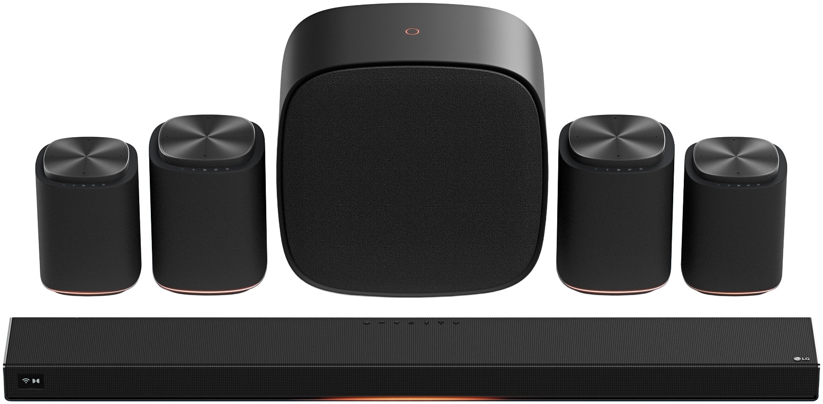 LG Lautsprecher »Sound Suite M7« 2.1 (Bluetooth | WLAN App-Steuerung | Kabelose TV-Verbindung 100 W) mit Dolby Atmos FlexConnect-Technologie