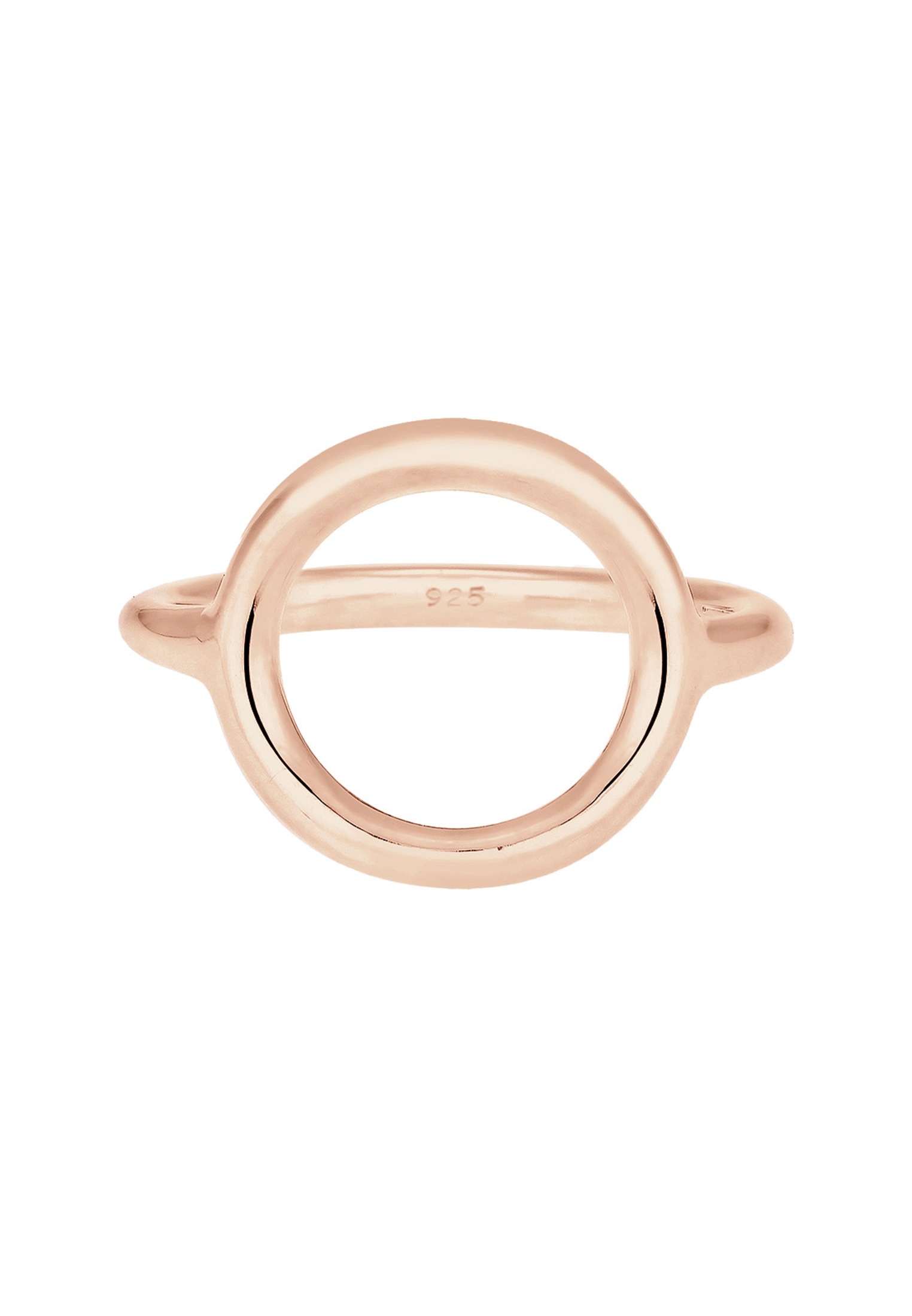 Elli Silberring »Ring Kreis Rund Geo Statement 925 Silber«