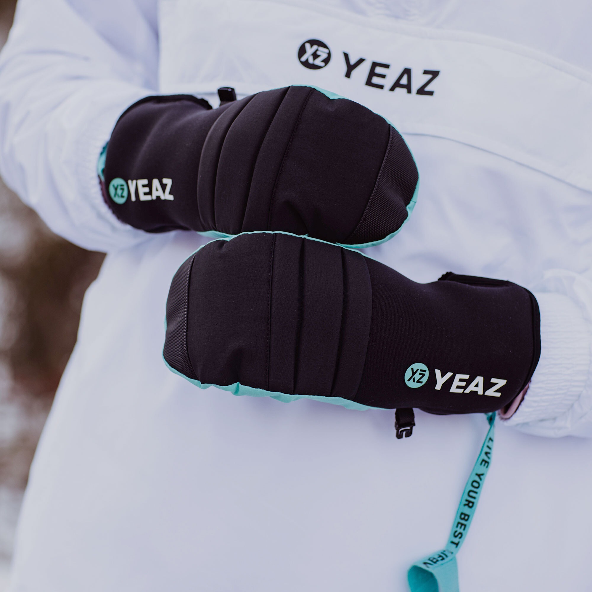 YEAZ Skihandschuhe »Fausthandschuhe POW«