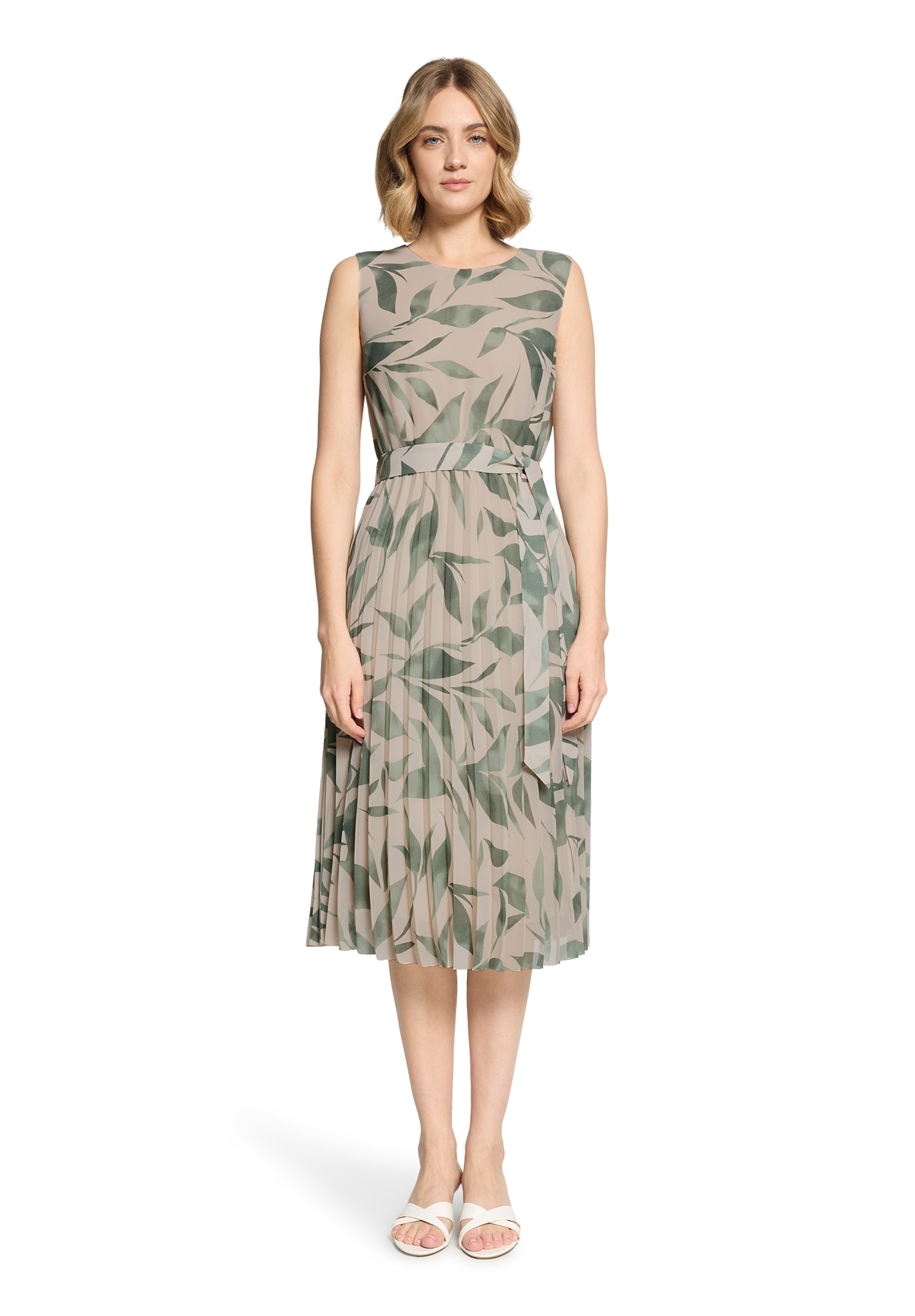 Betty&Co Chiffonkleid »Chiffonkleid mit Plissee«