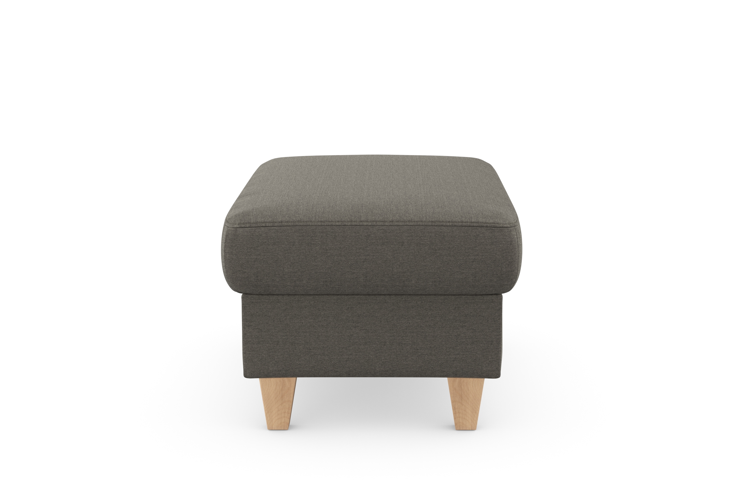 sit&more Stauraumhocker »Farö«, mit Stauraum und Federkern und naturfarbenen Füßen