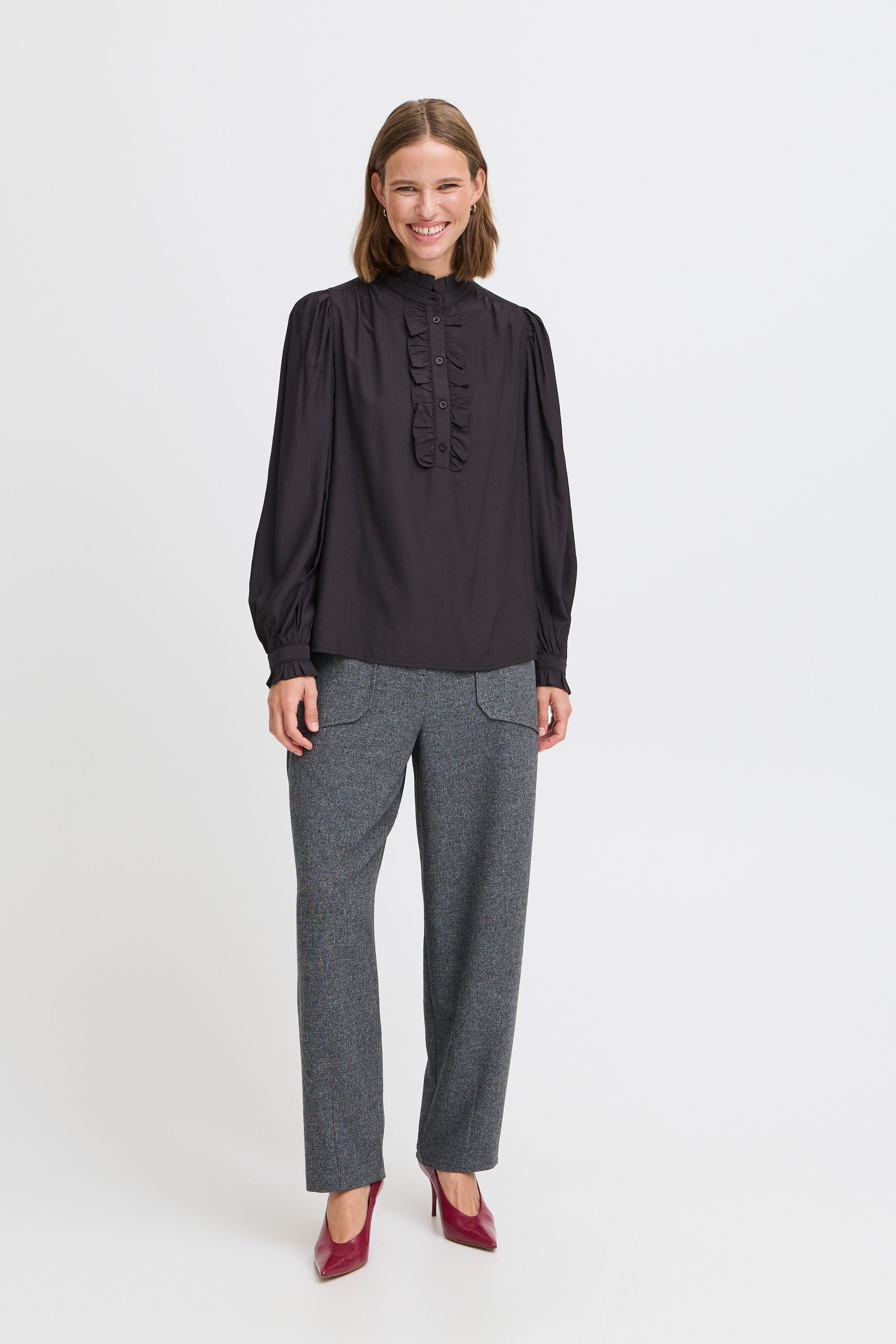 b.young Tunika »Langarmbluse BYFENJA BLOUSE -«