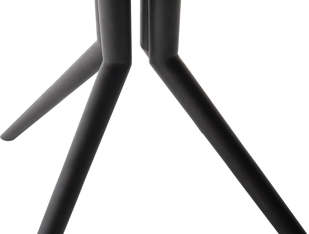 MCA furniture Esstisch »RUBIKON Vierfußtisch 90-135 cm«, (Einzelstück), Keramik, Metall, Längsseitenauszug, ausziehbar, 13 mm