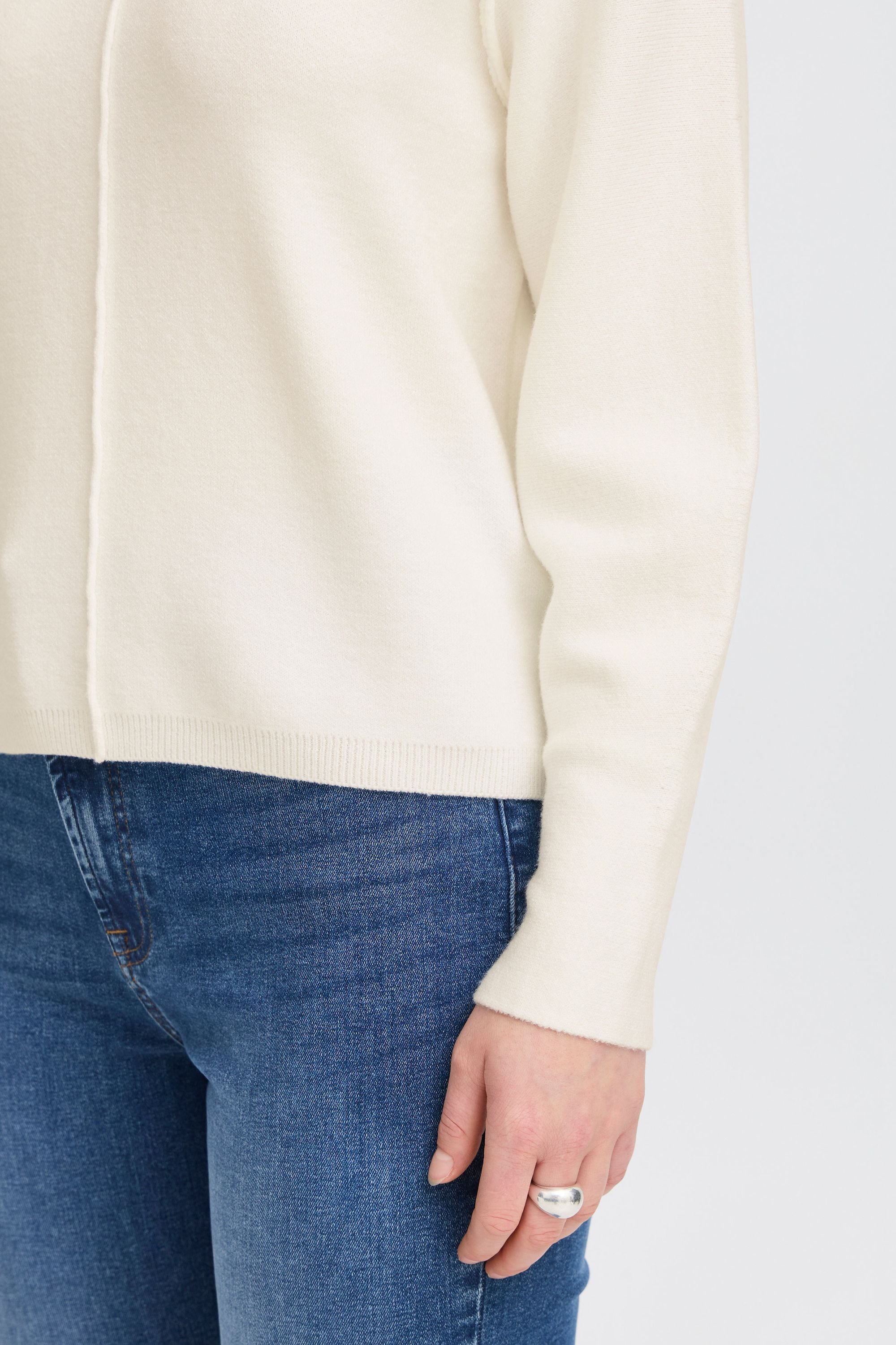 Ichi Strickfleece-Pullover »Strickpullover IHBALLIA LS«