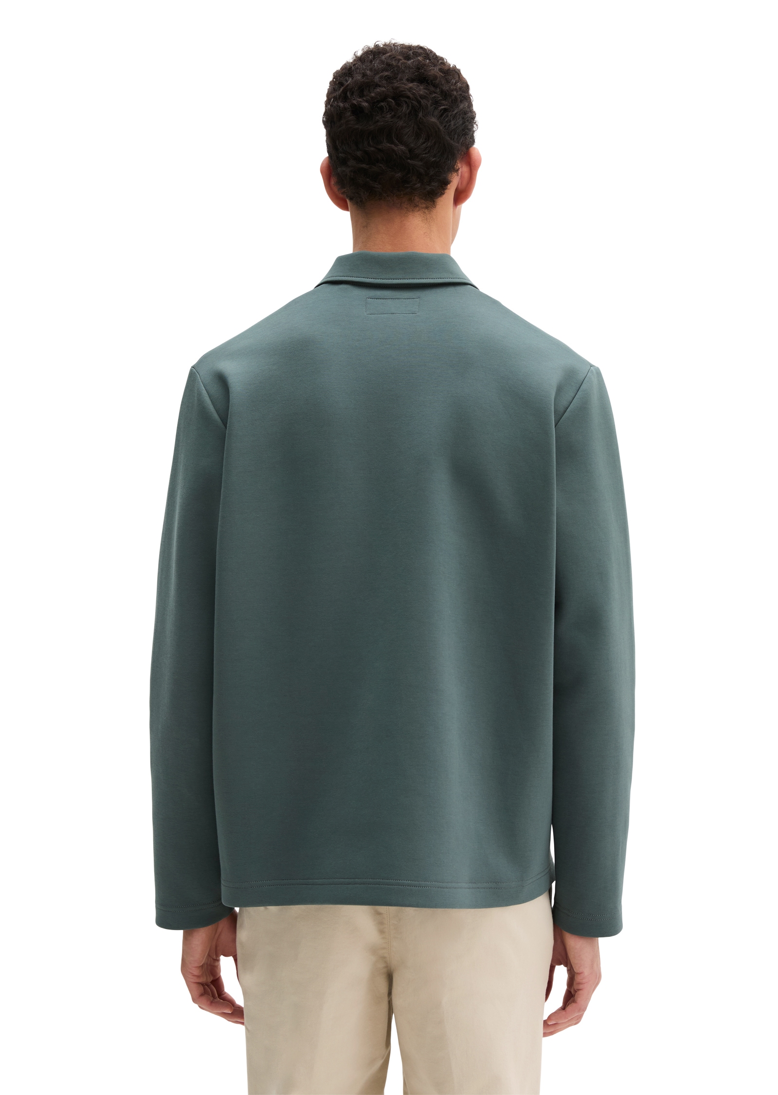 Marc O'Polo Sweatjacke regular aus Scuba-Interlock