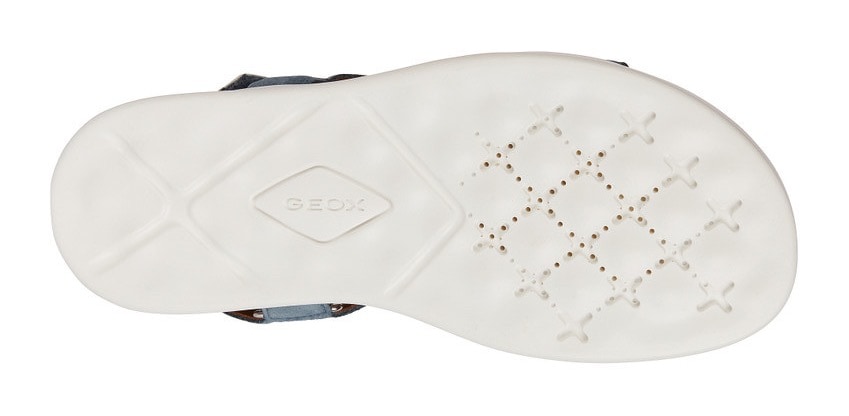 Geox Sandale »D XAND 2S B«, Sommerschuh, Sandalette, mit Klettverschluss an der Ferse