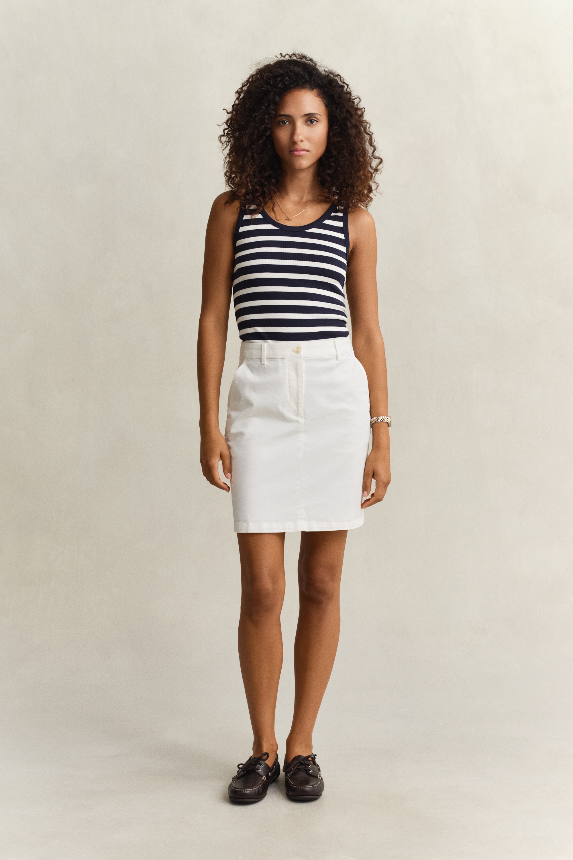 Gant Bleistiftrock »CHINO« Regular fit mit praktischen Taschen