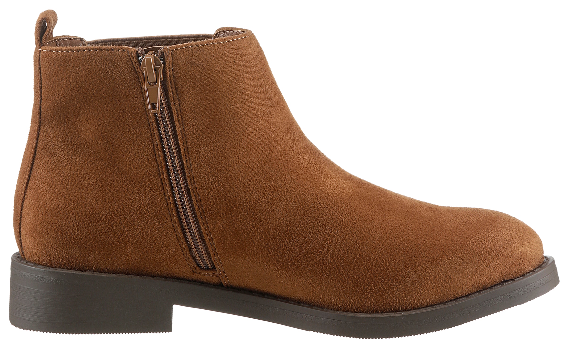 Aniston SHOES Chelseaboots, Stiefelette, Blockabsatz, mit breitem Stretch - NEUE KOLLEKTION