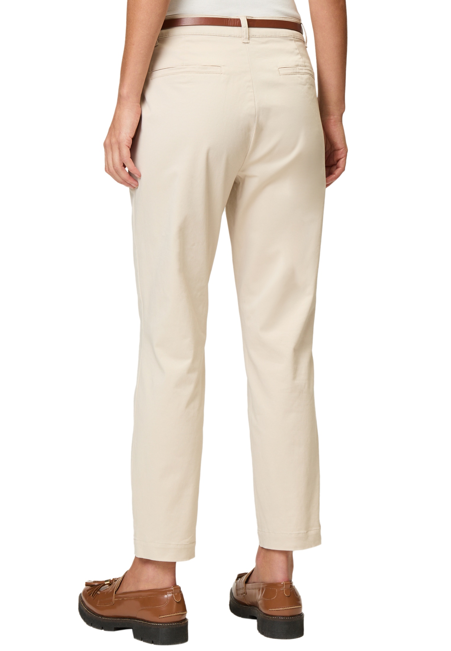 Zero Chinohose »Chinohose mit Gürtel 28 Inch«