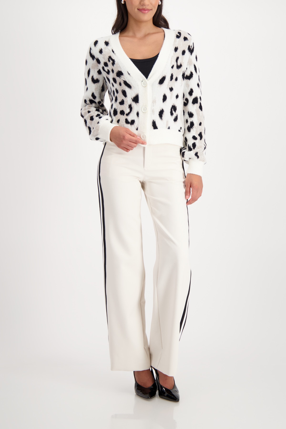 Monari Strickjacke »Jacke Strickjacke Leojacq.«