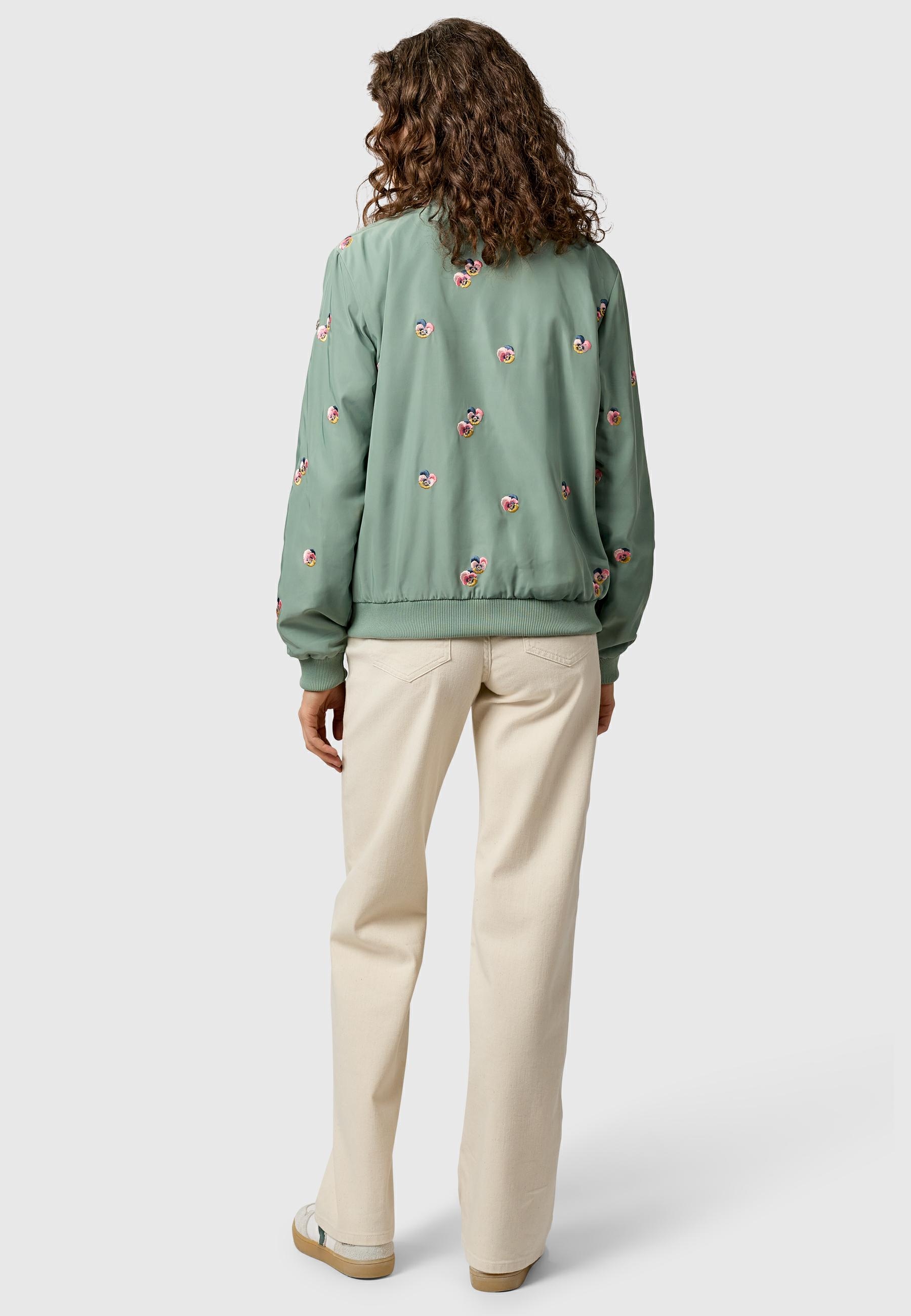 Ragwear Outdoorjacke »Outdoorjacke Lunara YOUMODO« ohne Kapuze Leichte Übergangsjacke mit Bomberkragen