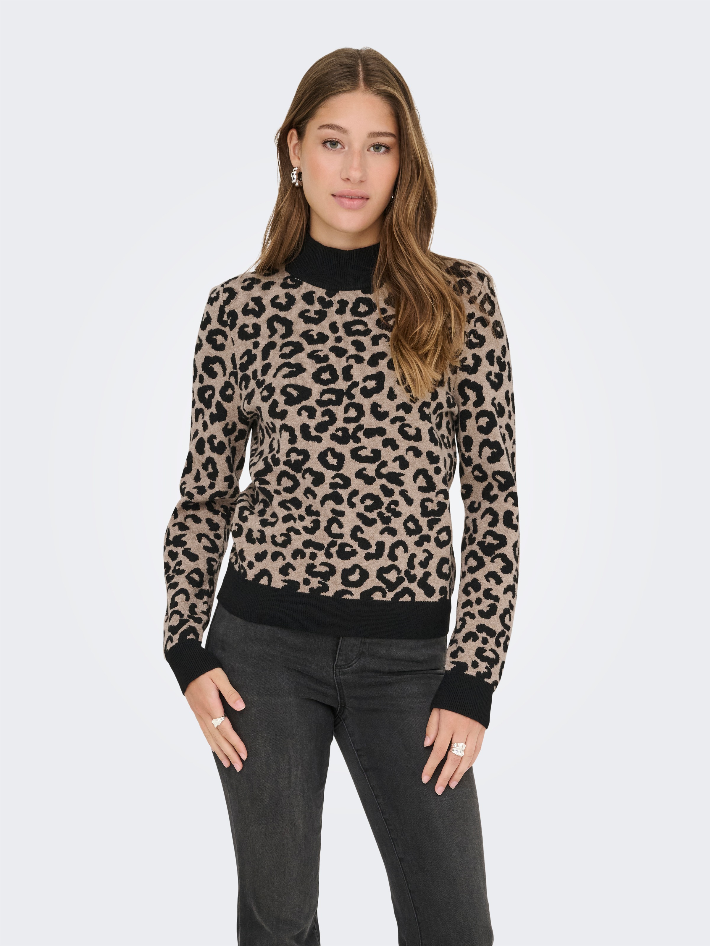 ONLY Strickpullover »ONLIBI JQ LS HIGH NECK CC KNT«