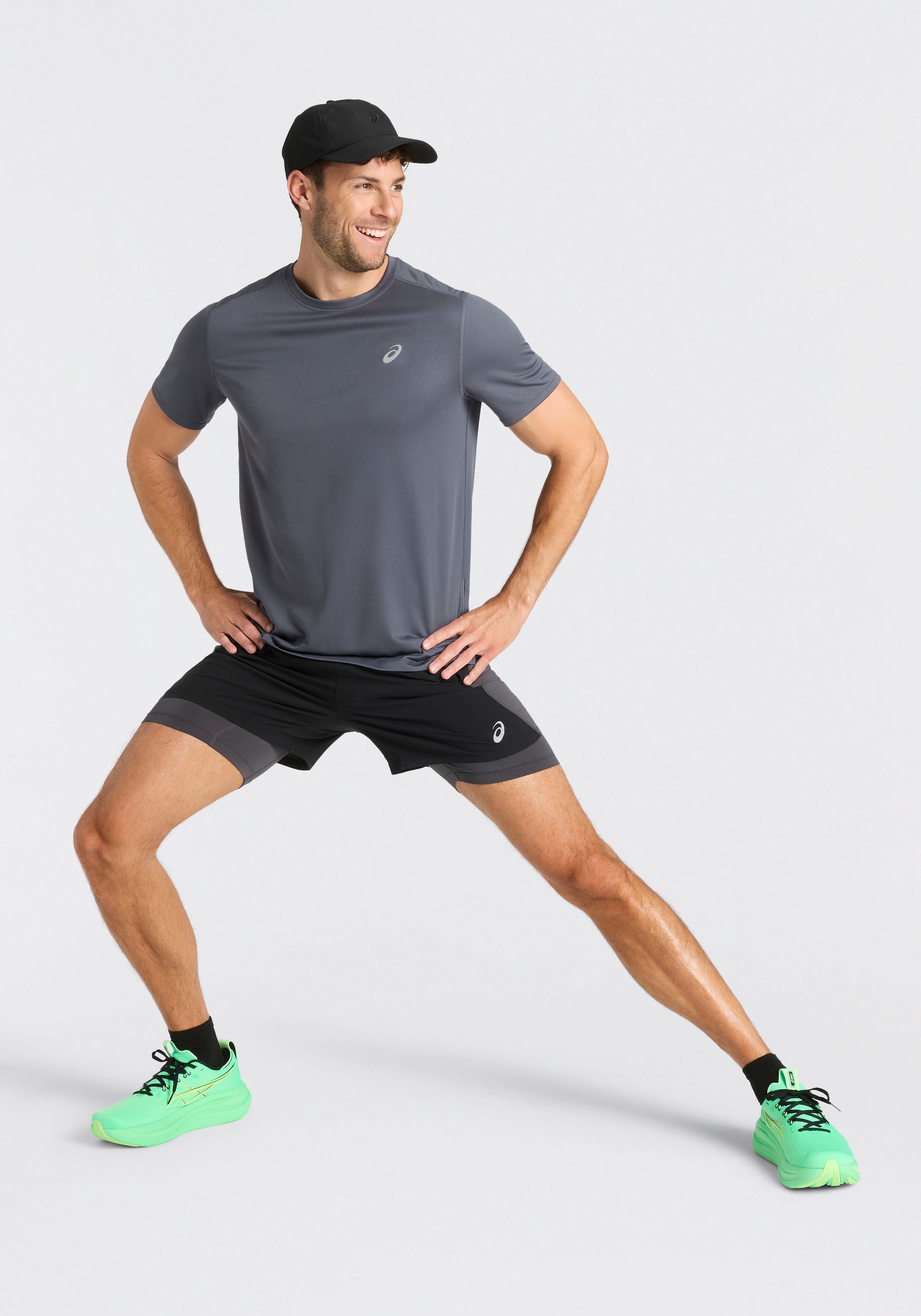 Asics Laufshorts »ROAD 2N1 5IN SHORT«