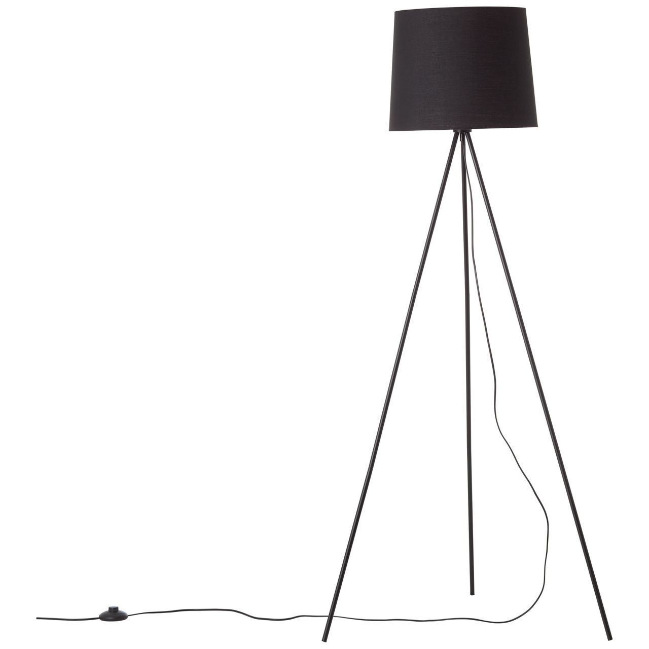 Brilliant Leuchten Stehlampe »Ailey«, E27, 1 St., Stehlampe dreibeinig schwarz