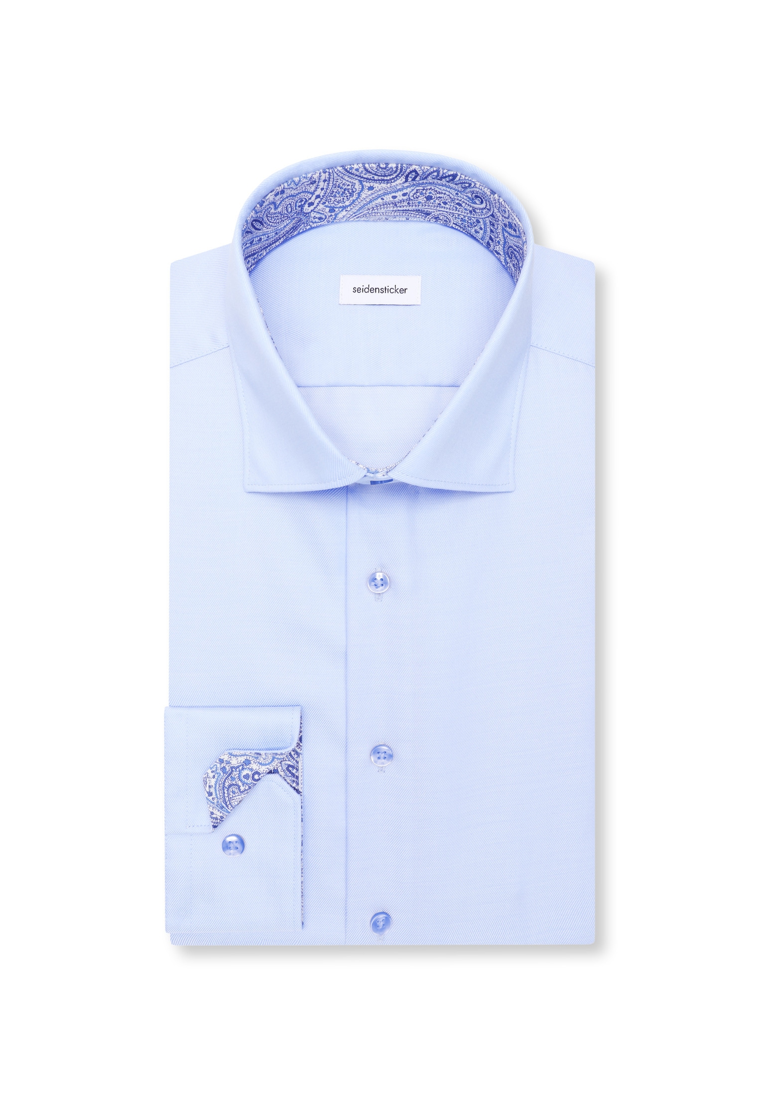 seidensticker Businesshemd »Schwarze Rose« Slim 1/1 Extra lang Kentkragen Uni