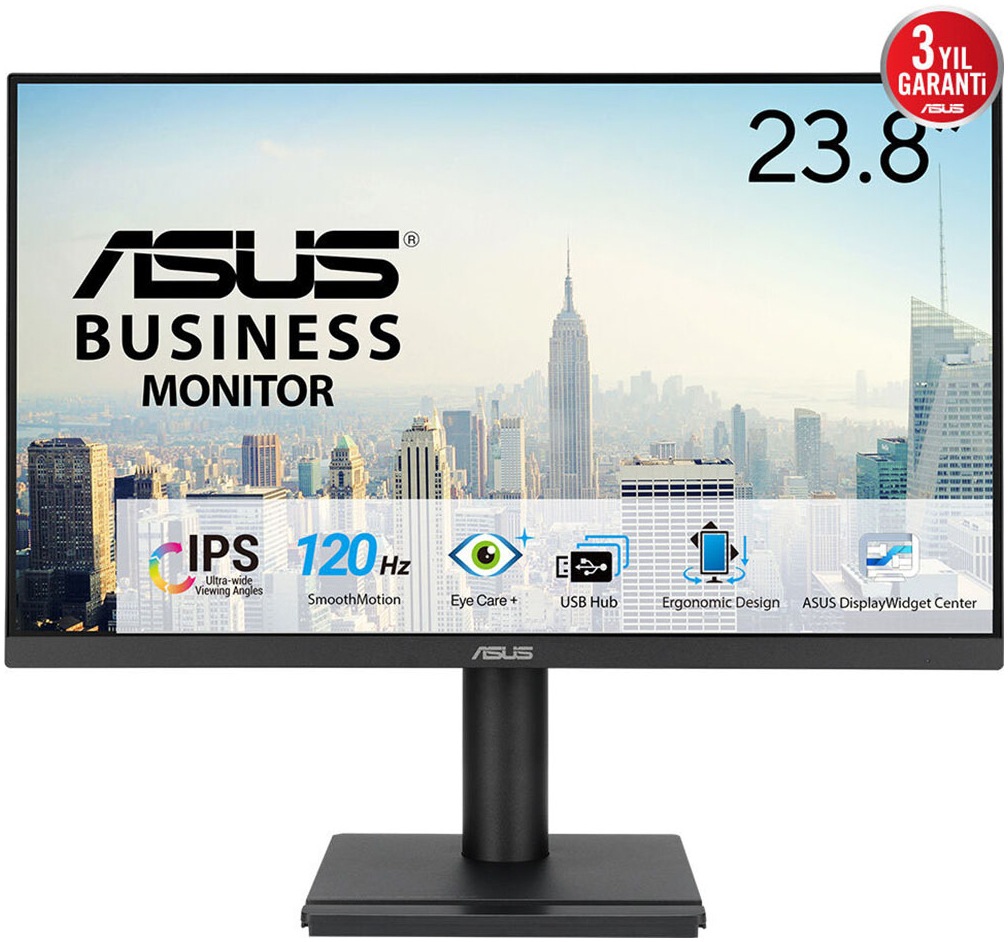 Asus LED-Monitor »VA249QGS« 61 cm/24 ″  1920 x 1080 px Full HD 1 Reaktionszeit 120 Hz
