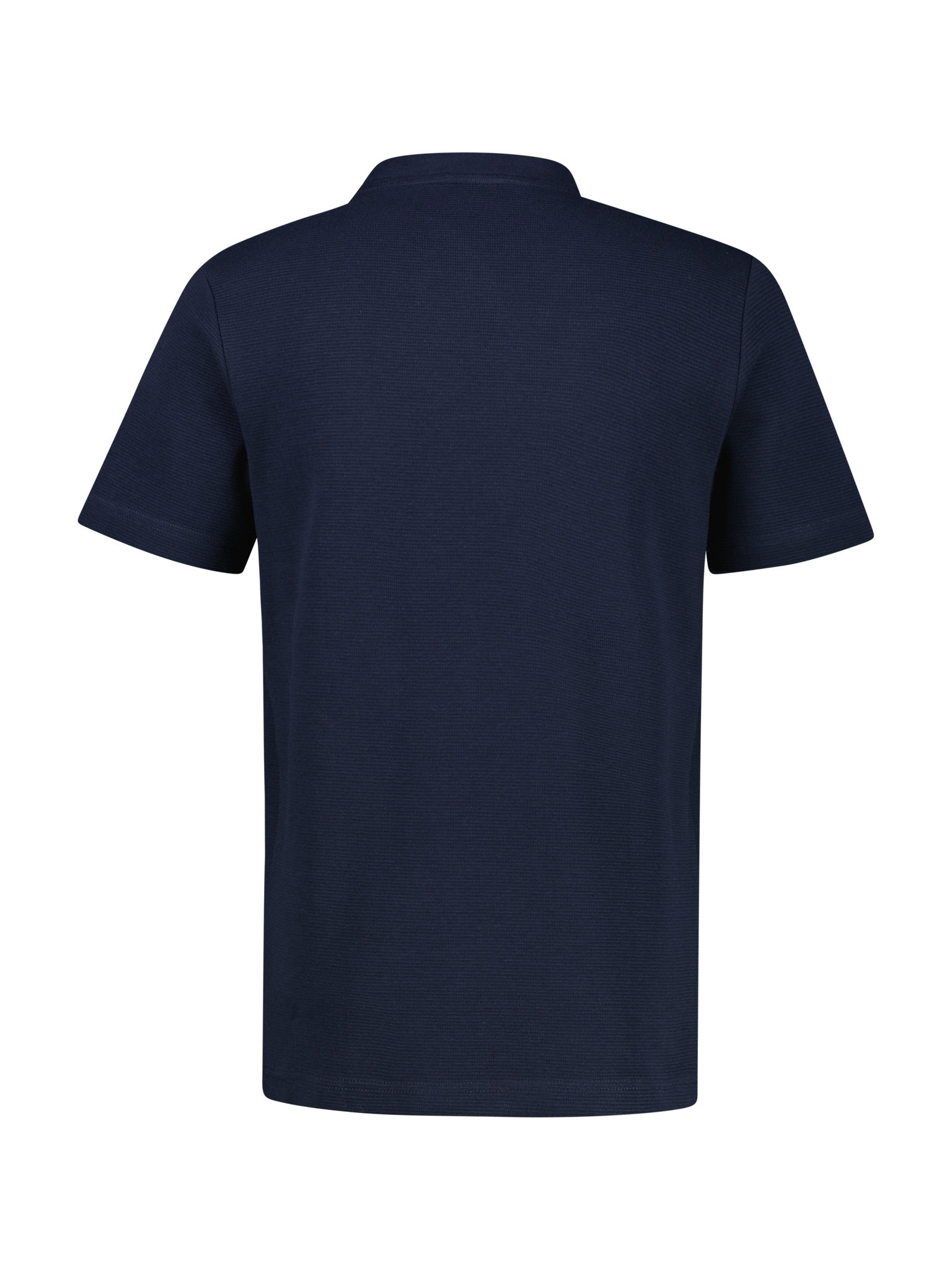 LERROS T-Shirt, in Waffel-Piqué und mit Logo-Badge