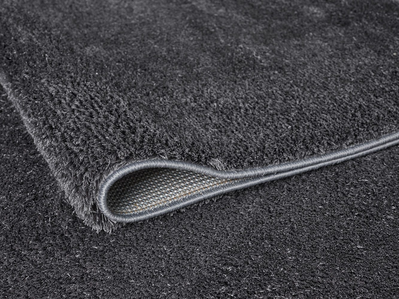 OTTO home Hochflor-Teppich »Lilari«, rechteckig, 30 mm Höhe, Uni Farben, besonders weich und kuschelig, Wohnzimmer, Schlafzimmer