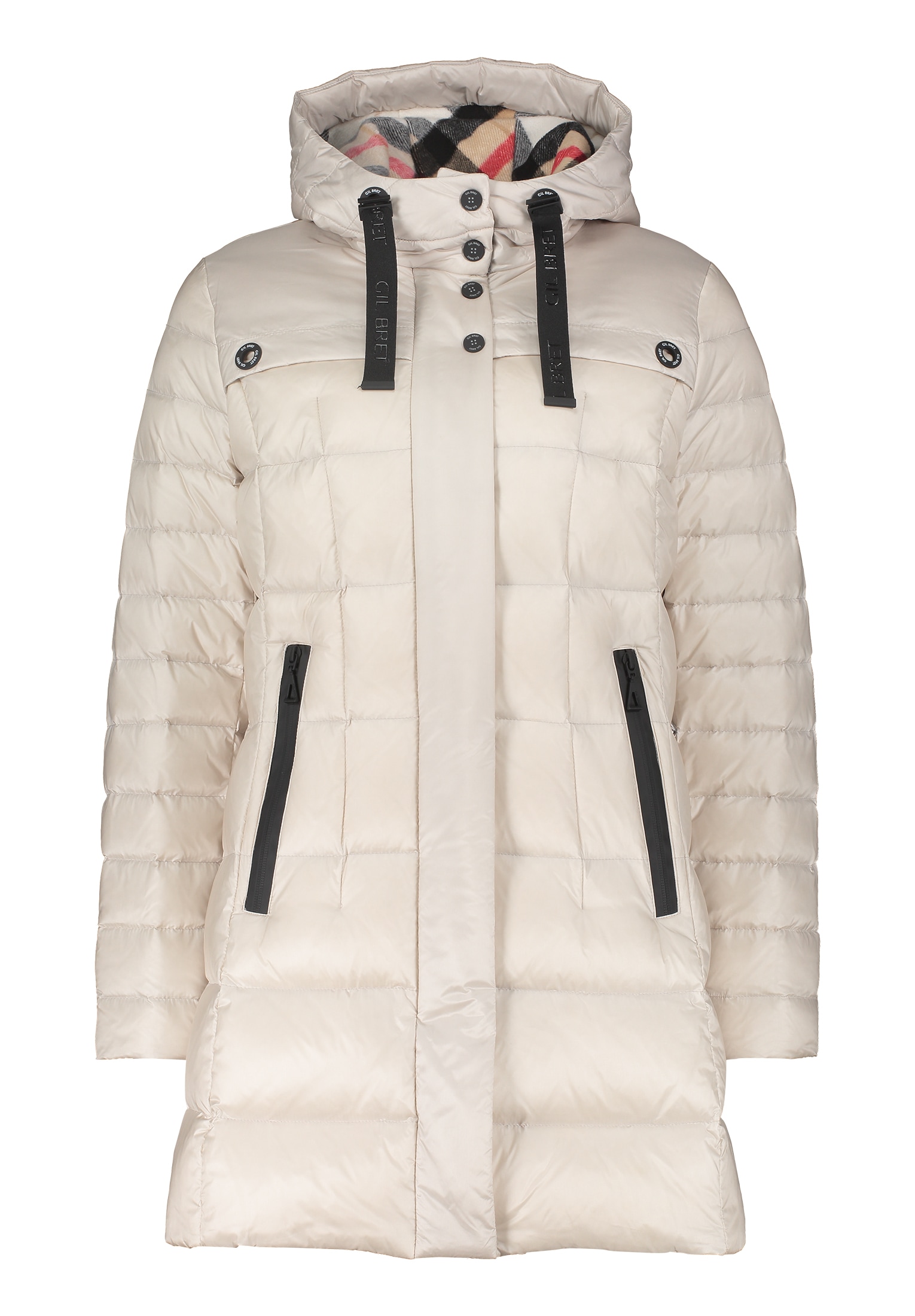Gil Bret Winterjacke, mit Kapuze, gesteppt mit Kapuze