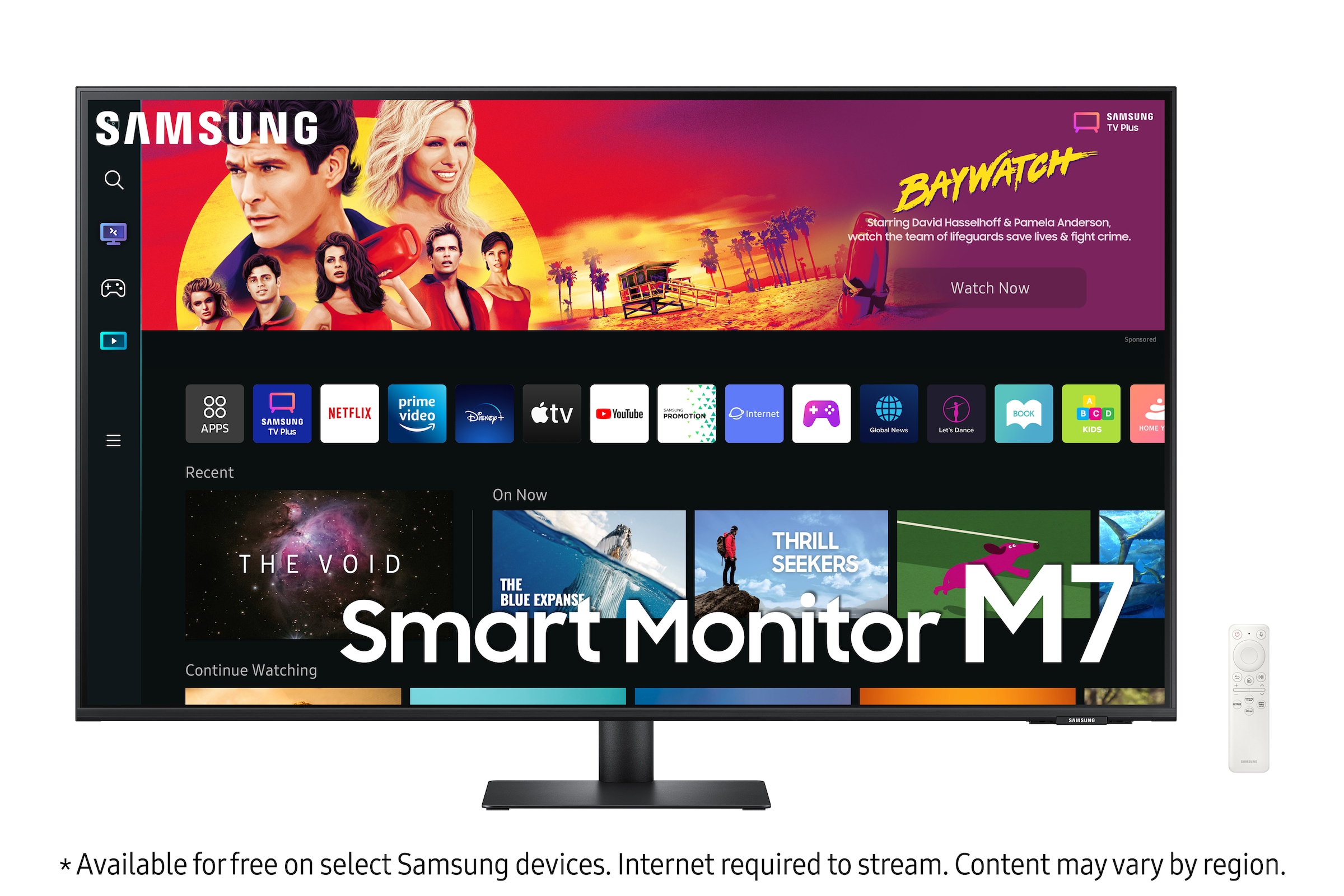 Samsung LED-Monitor »S43BM700UP«, 109,2 cm/43 Zoll, 3840 x 2160 px, 4K Ultra HD, 4 ms Reaktionszeit, 60 Hz