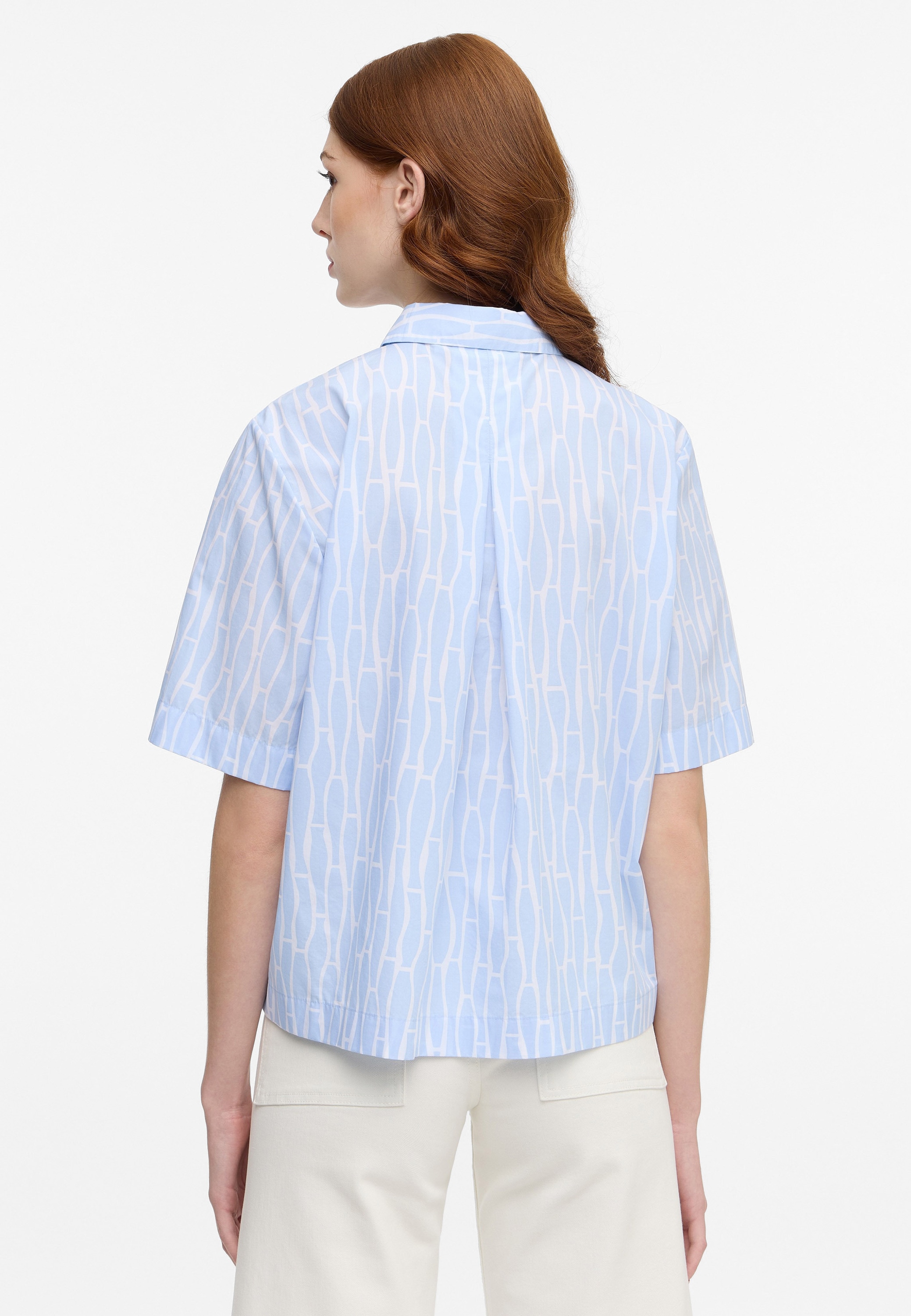 Eterna Hemdbluse »LOOSE FIT« EASY IRON (bügelleicht)