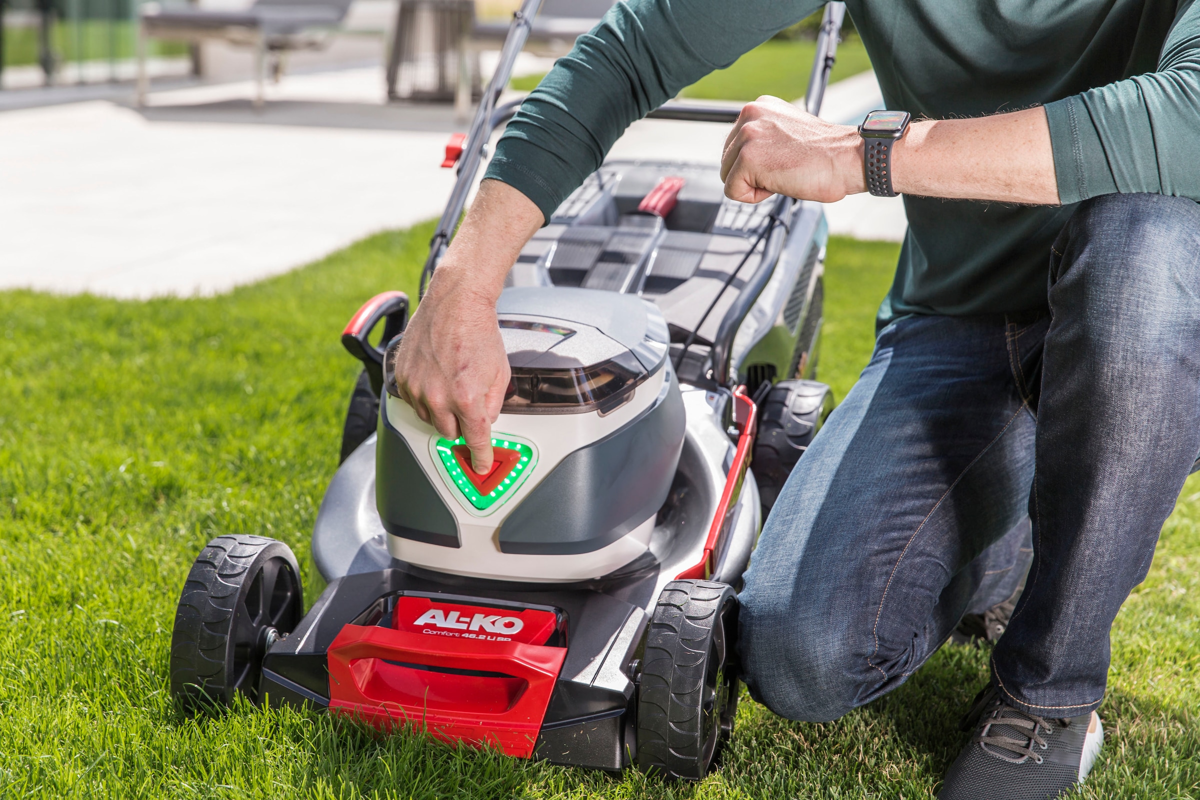 AL-KO Akkurasenmäher »36 V ENERGY FLEX 46.2 Li SP-W Comfort« 46 cm Schnittbreite,  inkl. 1 Akku und Ladegerät