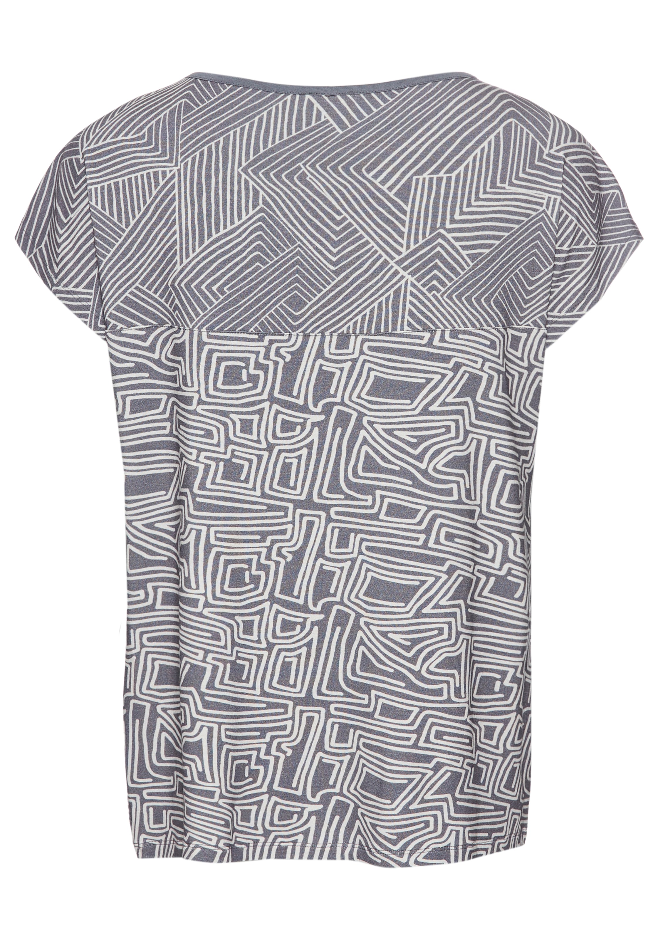 Laura Scott T-Shirt, mit stylischem Mustermix im Graphik-Design
