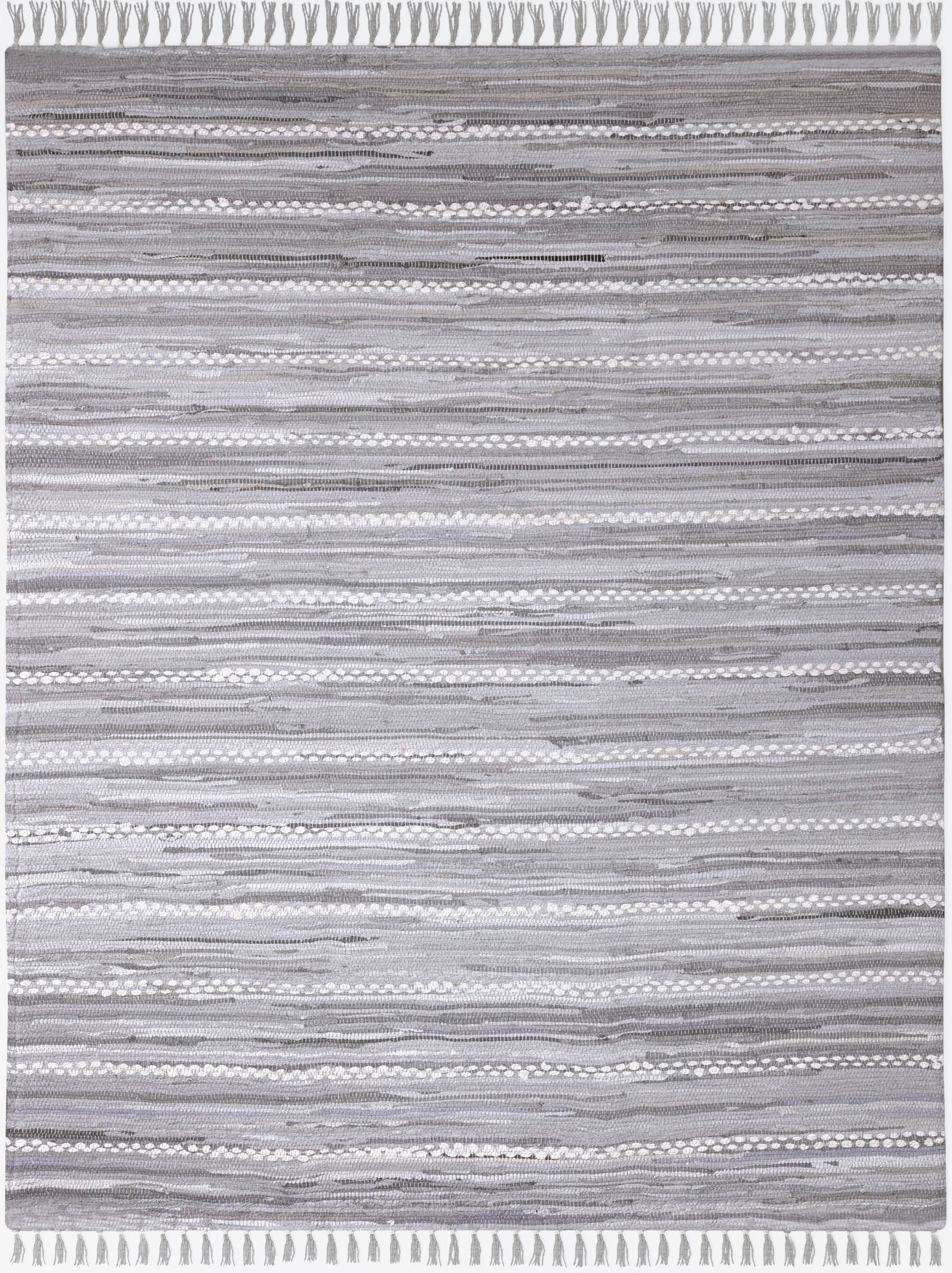 Myflair Möbel & Accessoires Teppich »Sharon« rechteckig 10 mm Höhe Flachgewebe, Fleckerl, 90% Baumwolle, handgewebt, mit Fransen