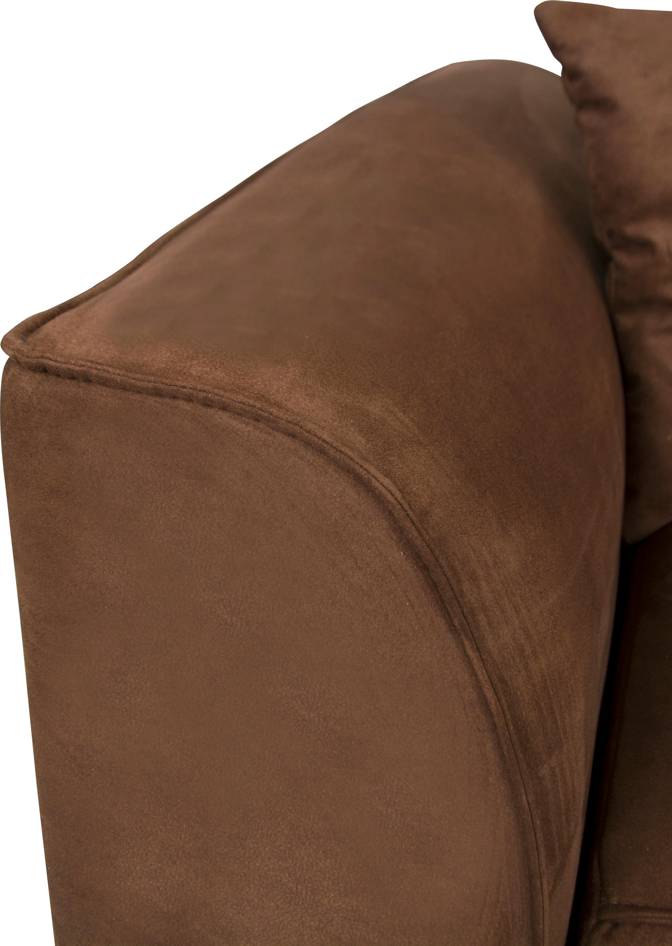 INOSIGN 3-Sitzer Beatrice Schlafsofa, wahlweise auch mit Bettfunktion und Bettkasten, incl. 2 Zierkissen