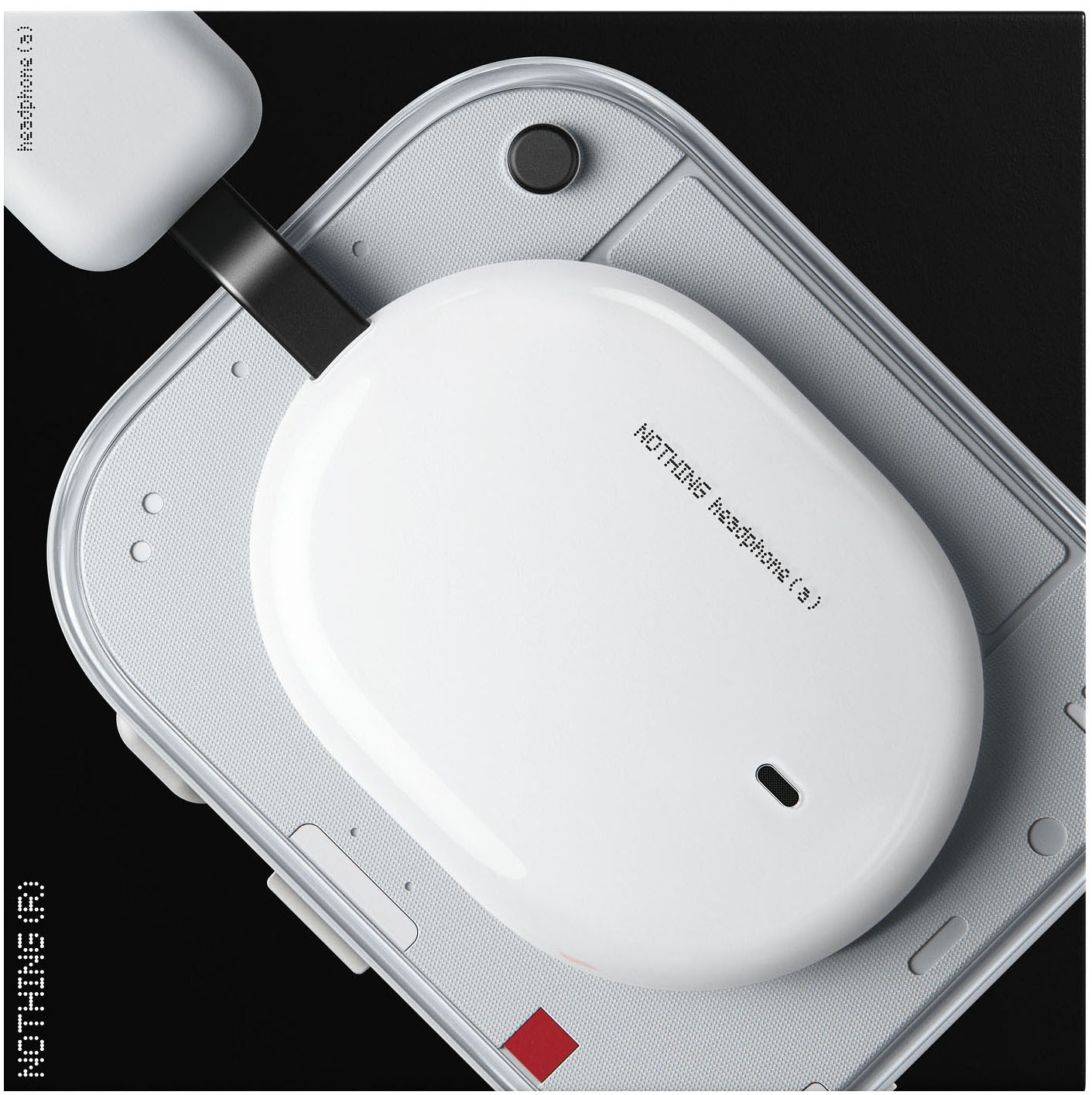 NOTHING Headset »Headphone (a)« Bluetooth Active Noise Cancelling (ANC) | Freisprechfunktion | Hi-Res | Transparenzmodus