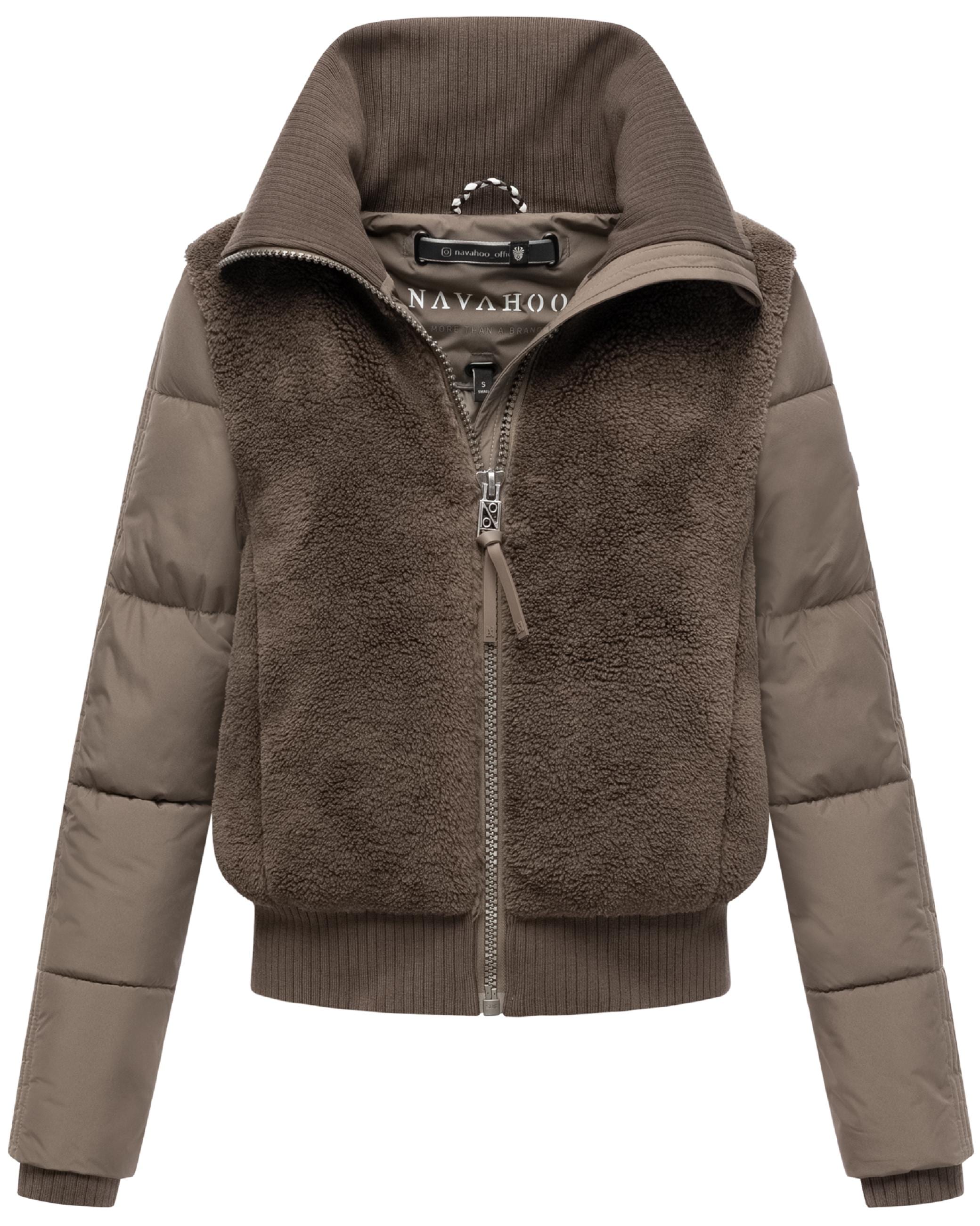 Navahoo Plüschjacke »Fleecejacke Teddyzone 14«