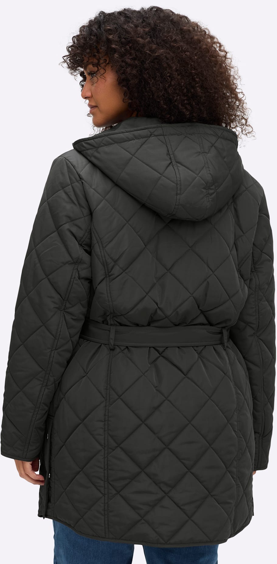 Sheego Wendejacke mit Kapuze