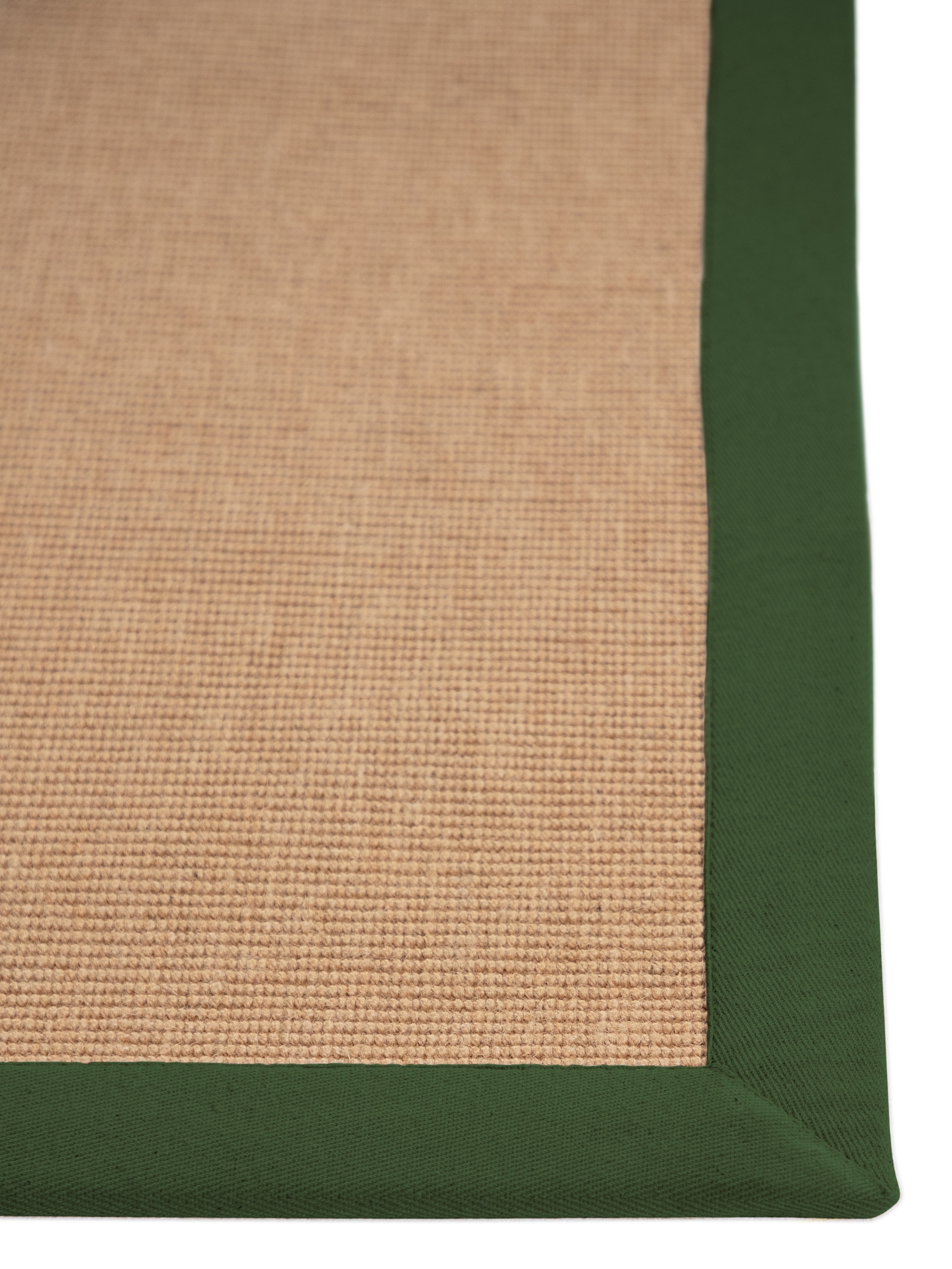 carpetfine Läufer »Sisal«, rechteckig, 5 mm Höhe, mit farbiger Bordüre, Anti Rutsch Rückseite