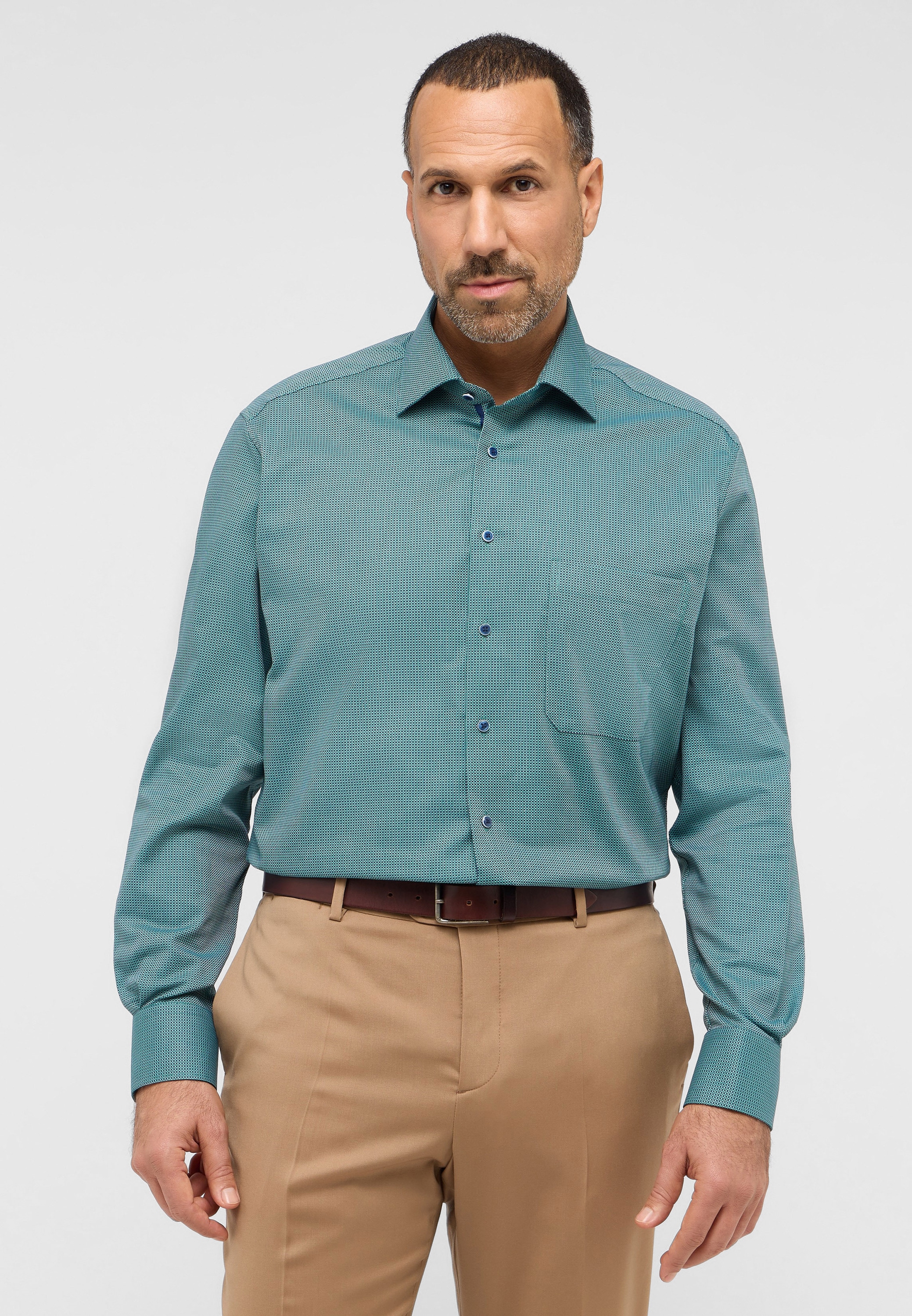 Eterna Langarmhemd »COMFORT FIT«, NON IRON (bügelfrei)
