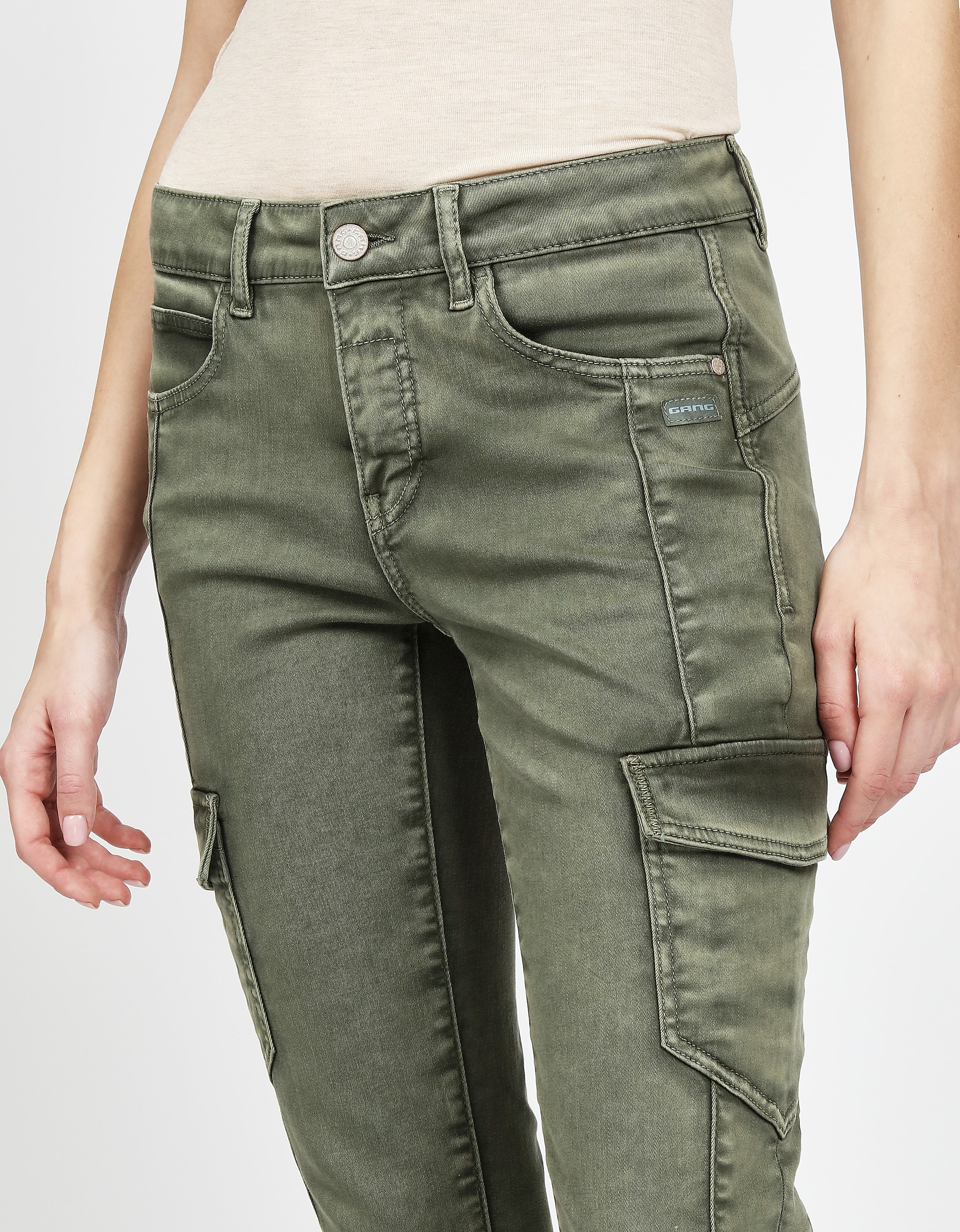GANG Cargohose »94JOLLY CARGO«, mit aufgesetzten Cargotaschen